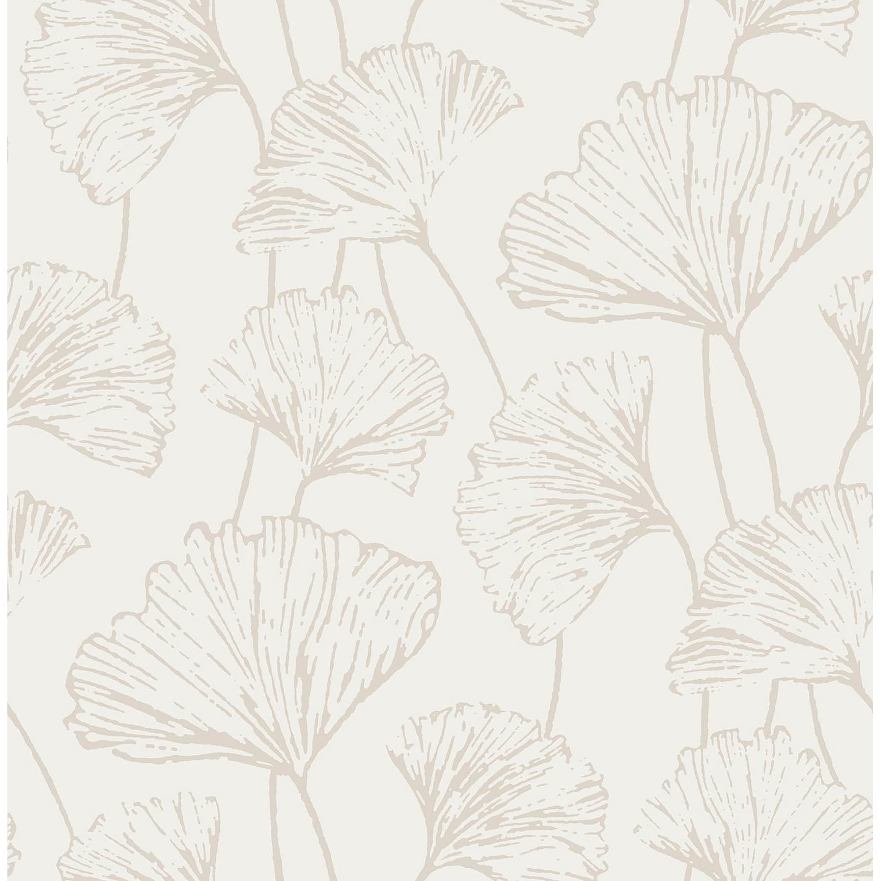 Wallpops Silver Hikarigaoka Peel & Stick Wallpaper