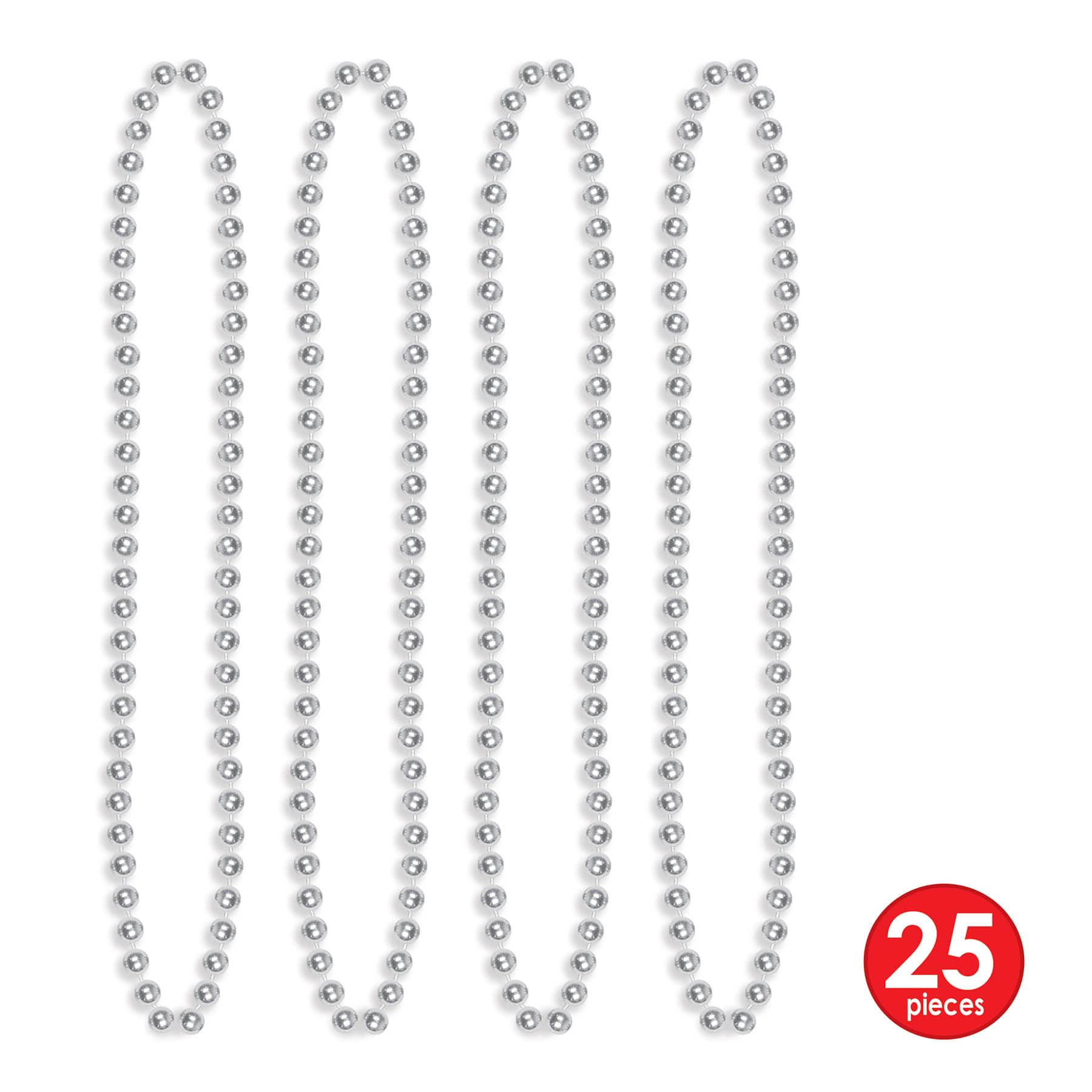 Beistle Black & Silver New Year Entertainer Party Favor Kit for 50