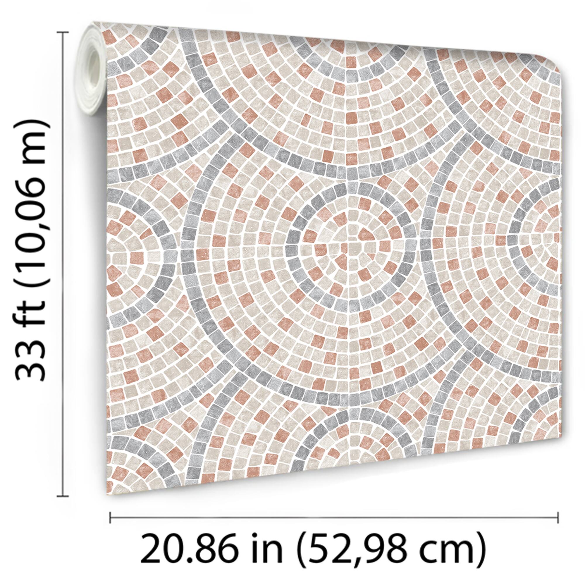Designs Direct Mosaic Mirage Wallpaper