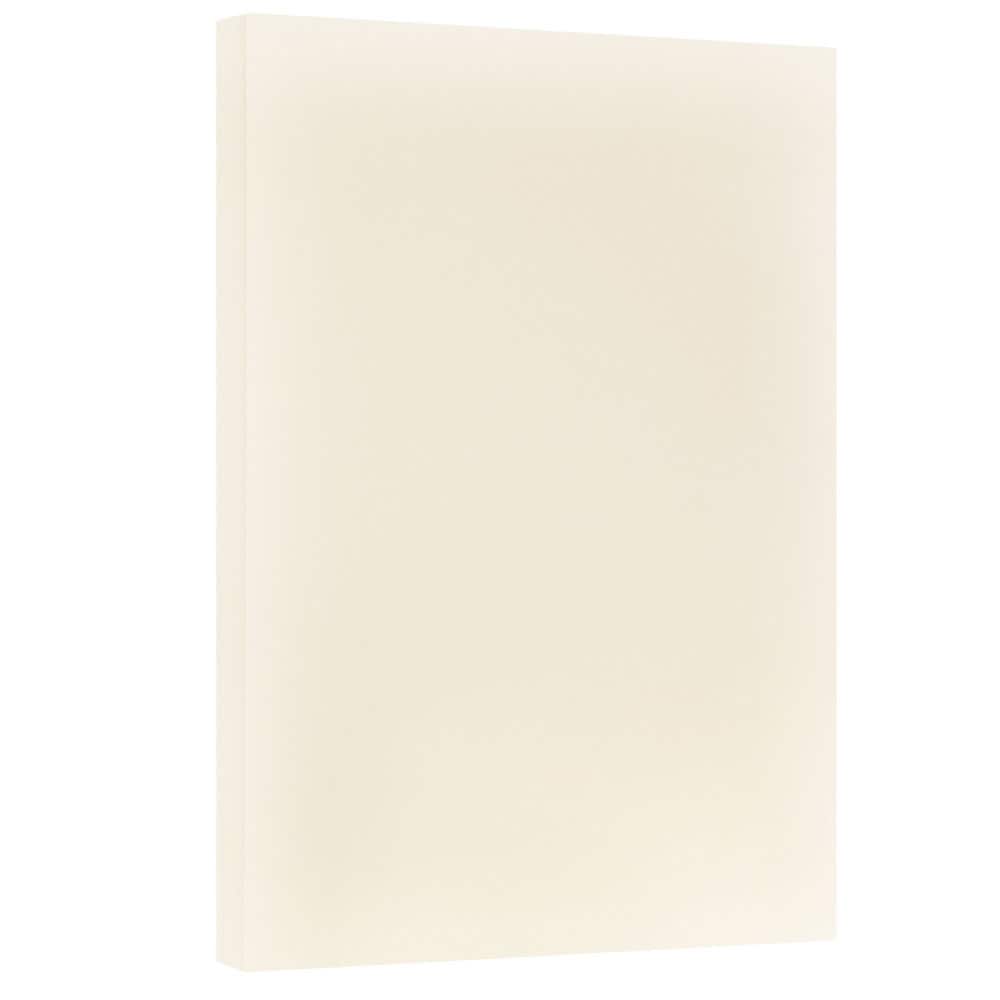 JAM Paper 11'' x 17'' 67lb. Vellum Bristol Cardstock, 50 Sheets