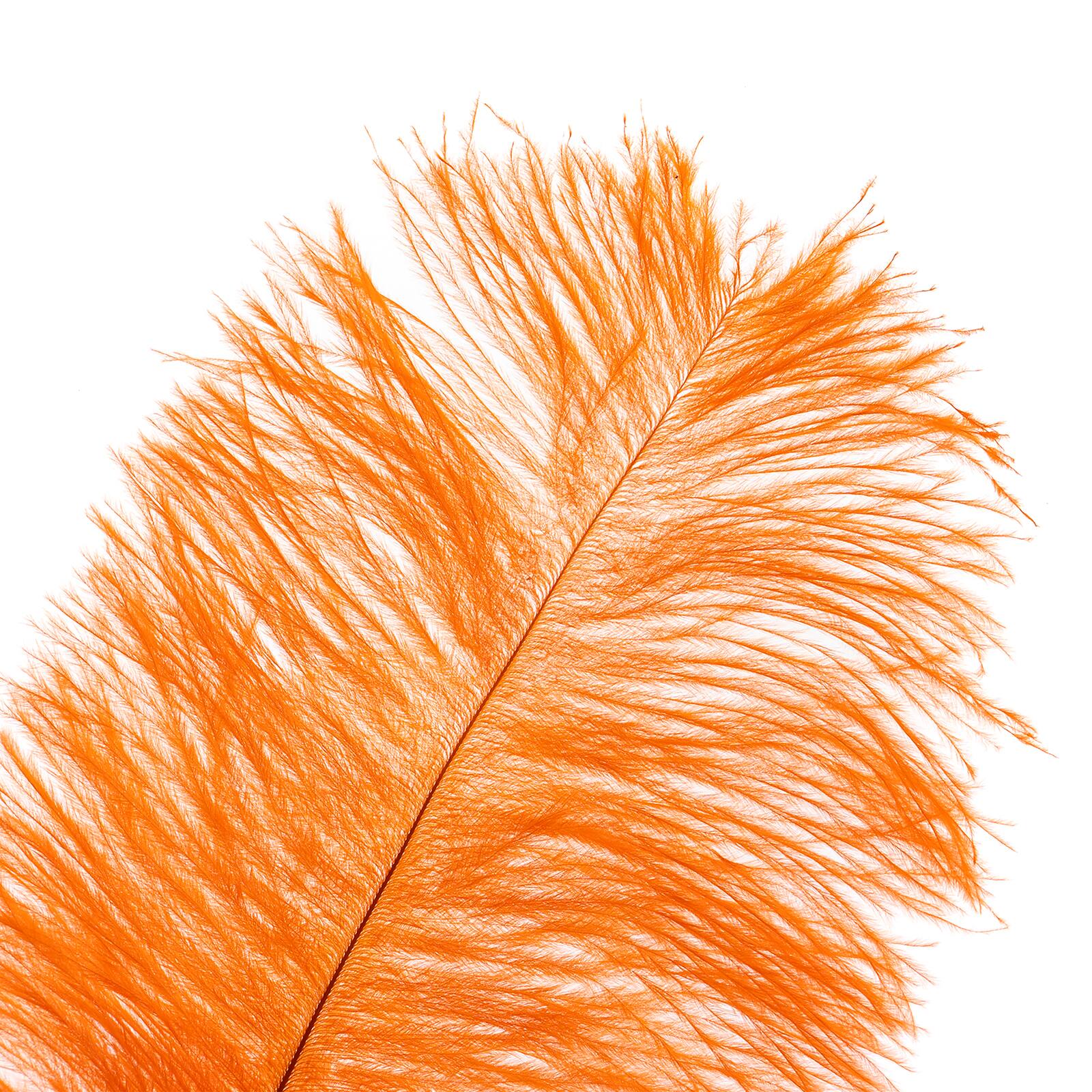 John Bead 11"-13" Ostrich Drab Feather