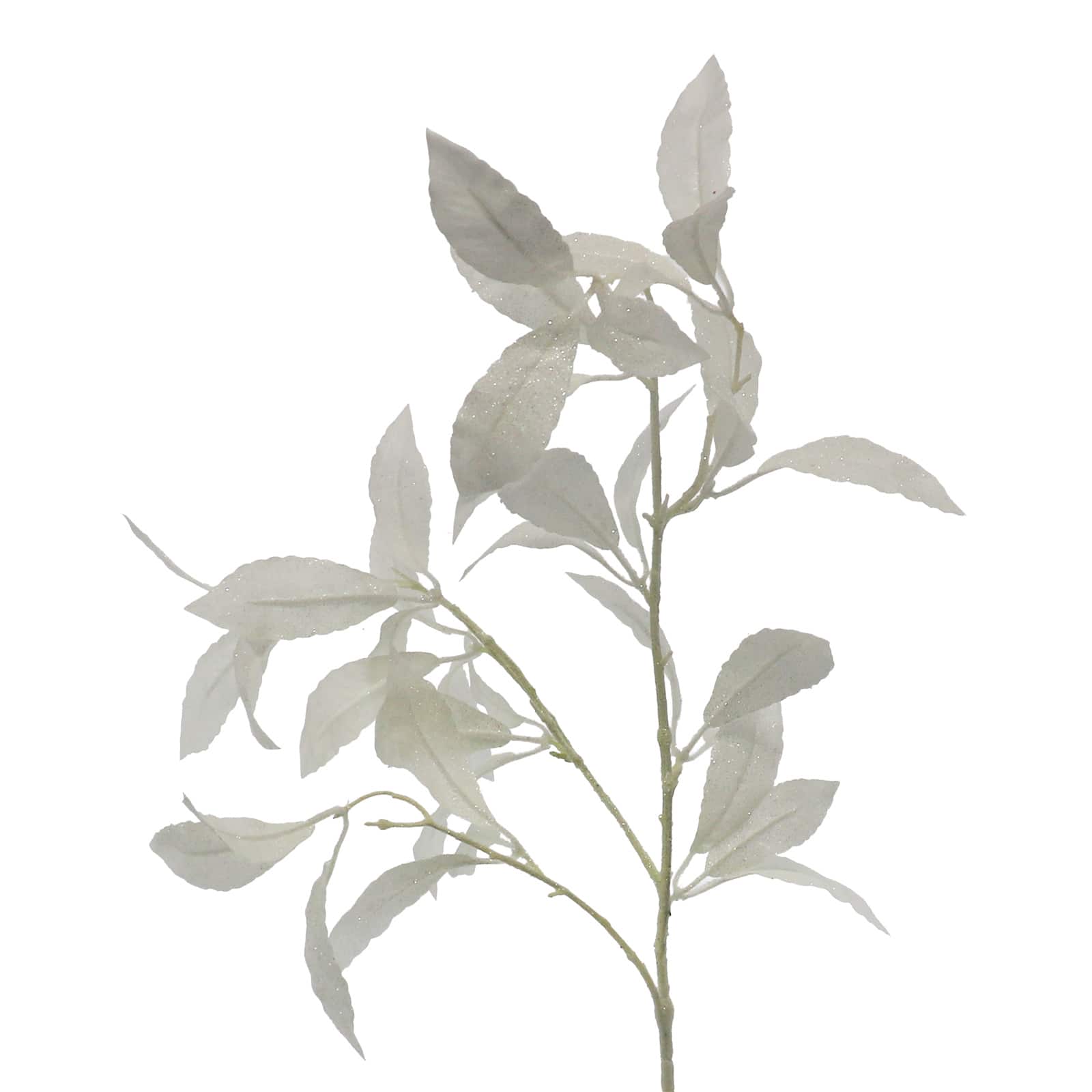 30" Flocked Bay Leaf Stem by Ashland®