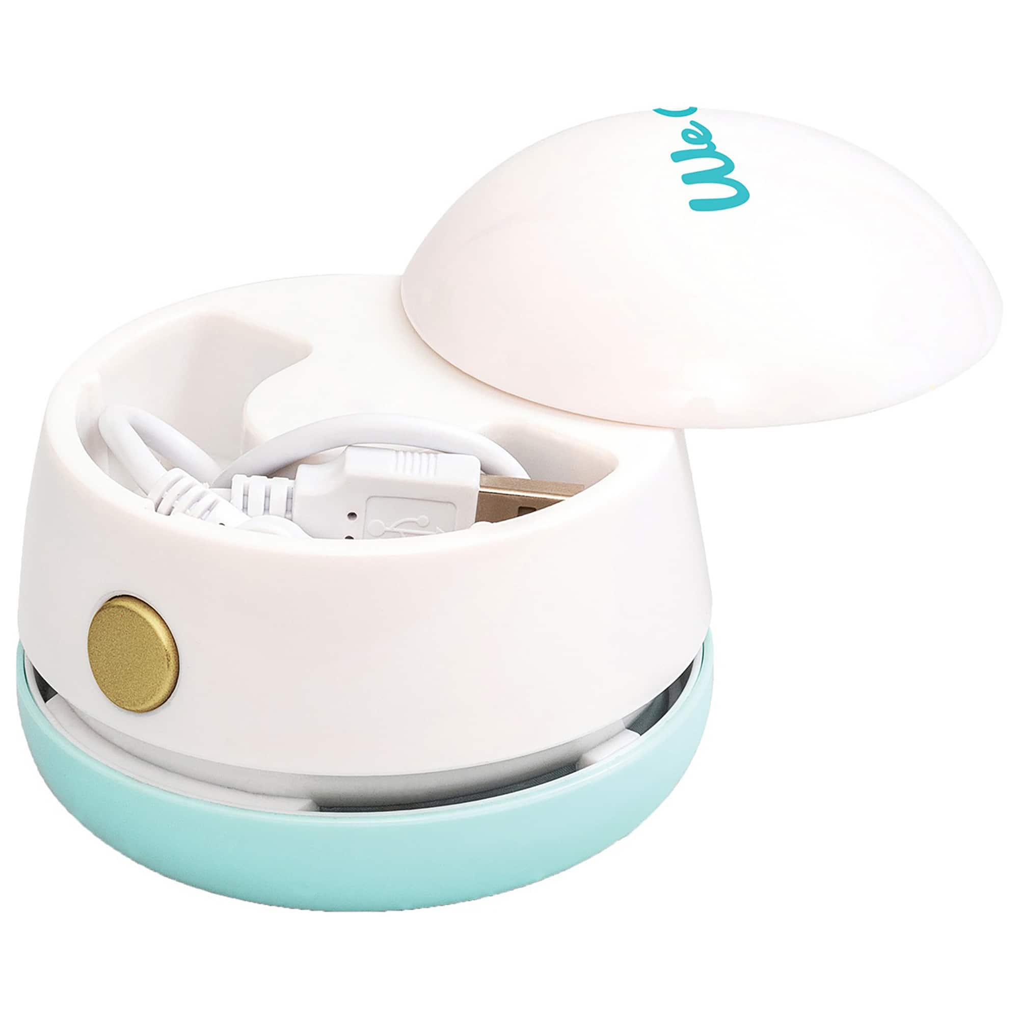 We R Memory Keepers® White & Blue Glitter Mini Vac