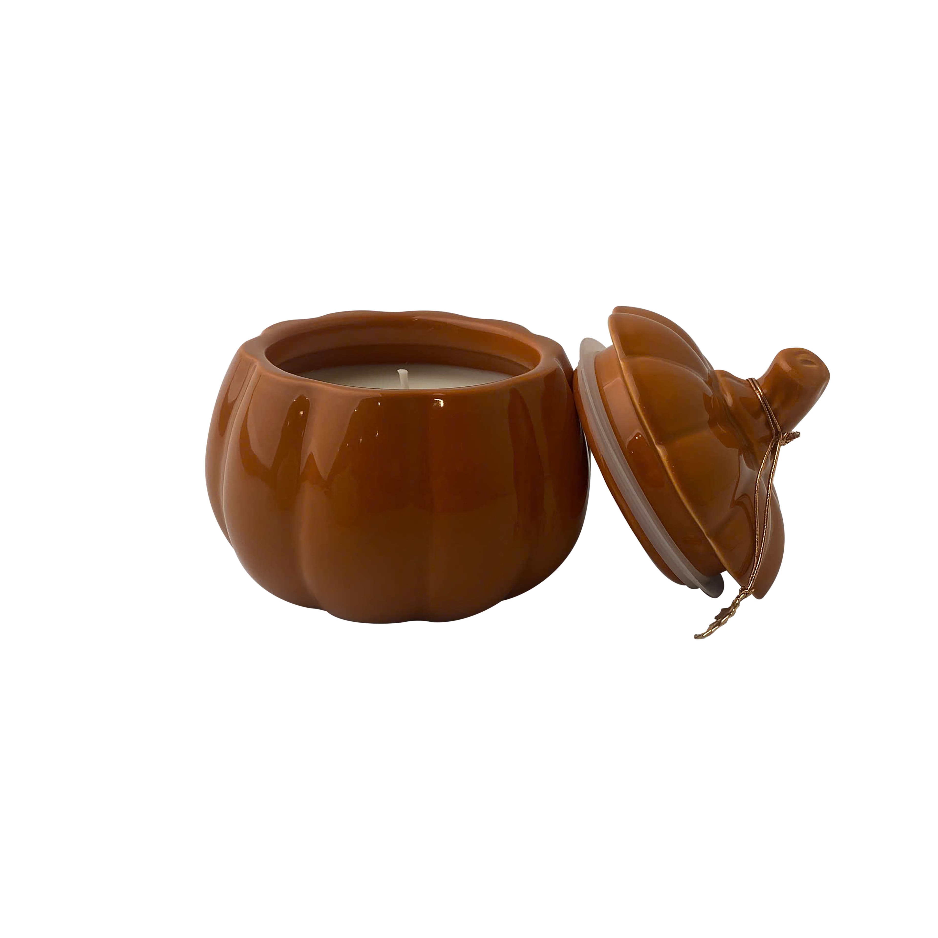 11oz. Pumpkin Hazelnut Scented Ceramic Pumpkin Candle by Ashland®