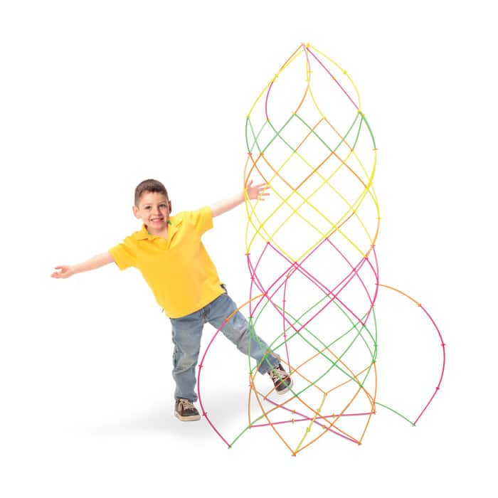 Straws & Connectors Neon - 300 Piece Set