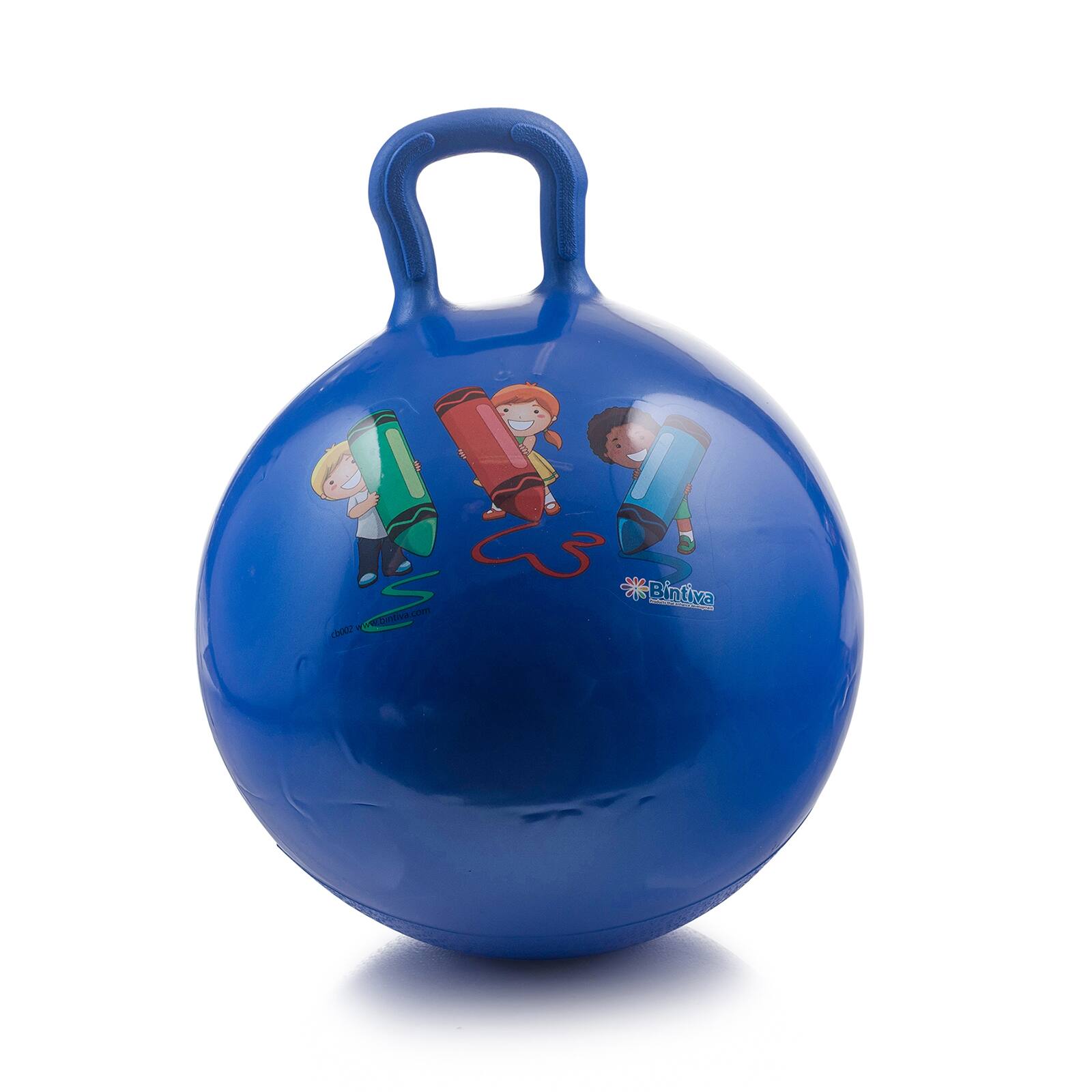 Bintiva Hippity Hop 18" Jump Ball with Foot Pump