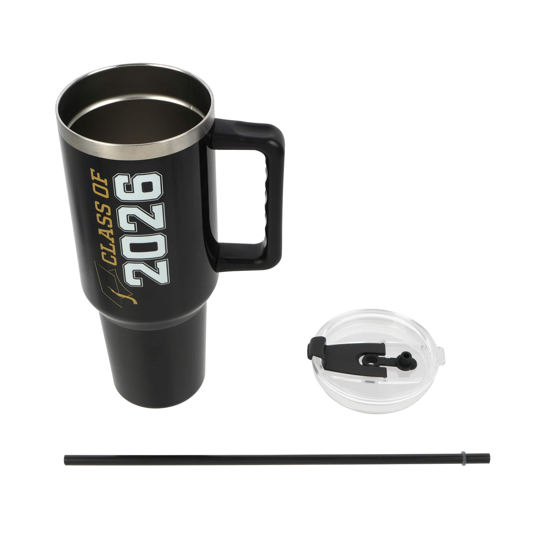 40oz. Black Class of 2026 Stainless Steel Insulated Tumbler by Celebrate It™