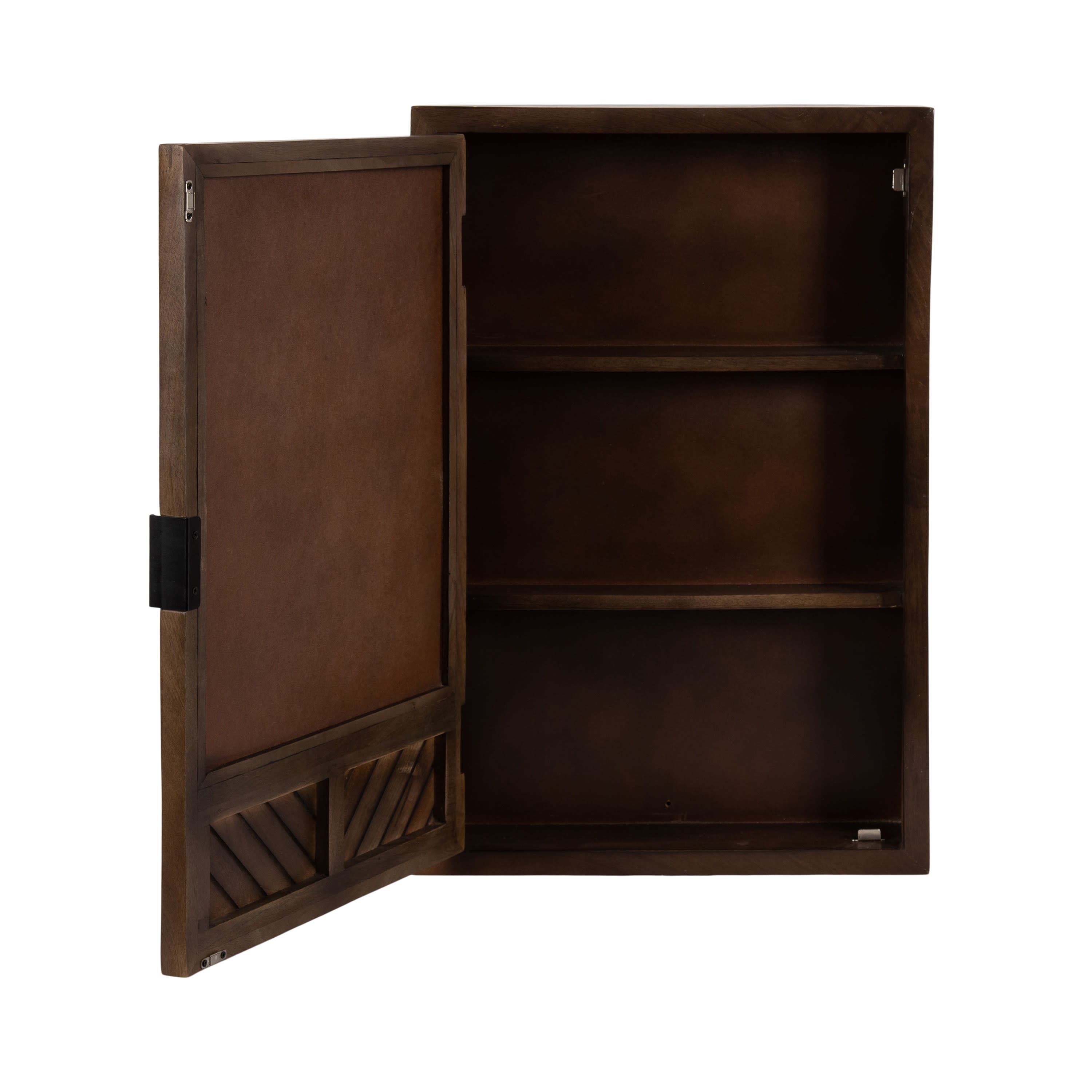 Kate and Laurel Mezzeta Bathroom Cabinet with Mirror