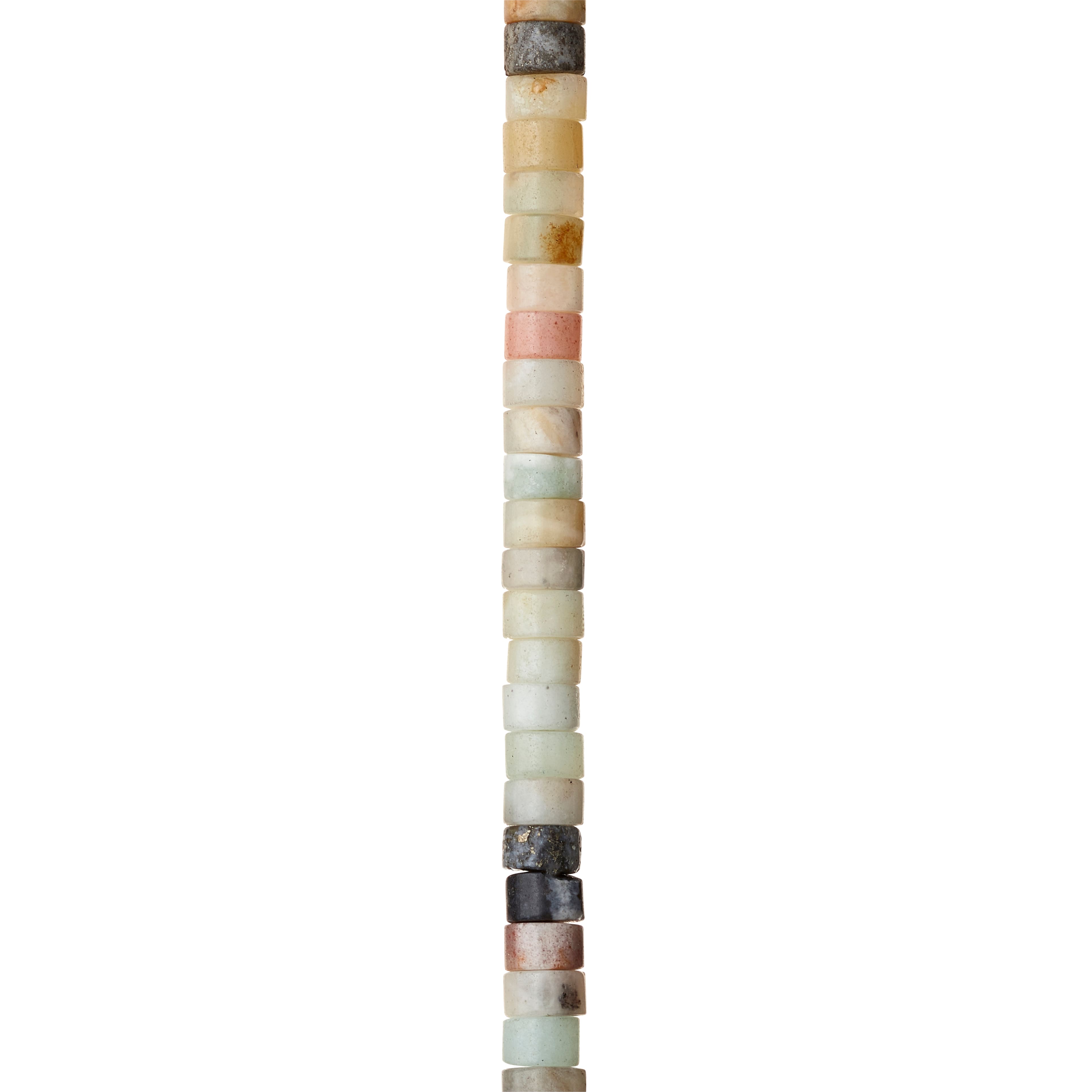 Aqua Amazonite Round Heishi Beads by Bead Landing™, 6mm