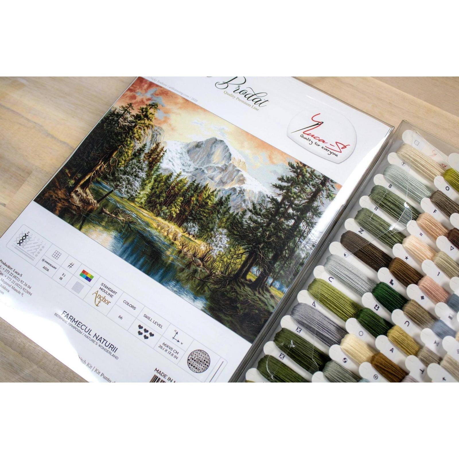 Luca-S Nature and Wonderland Counted Cross Stitch Kit