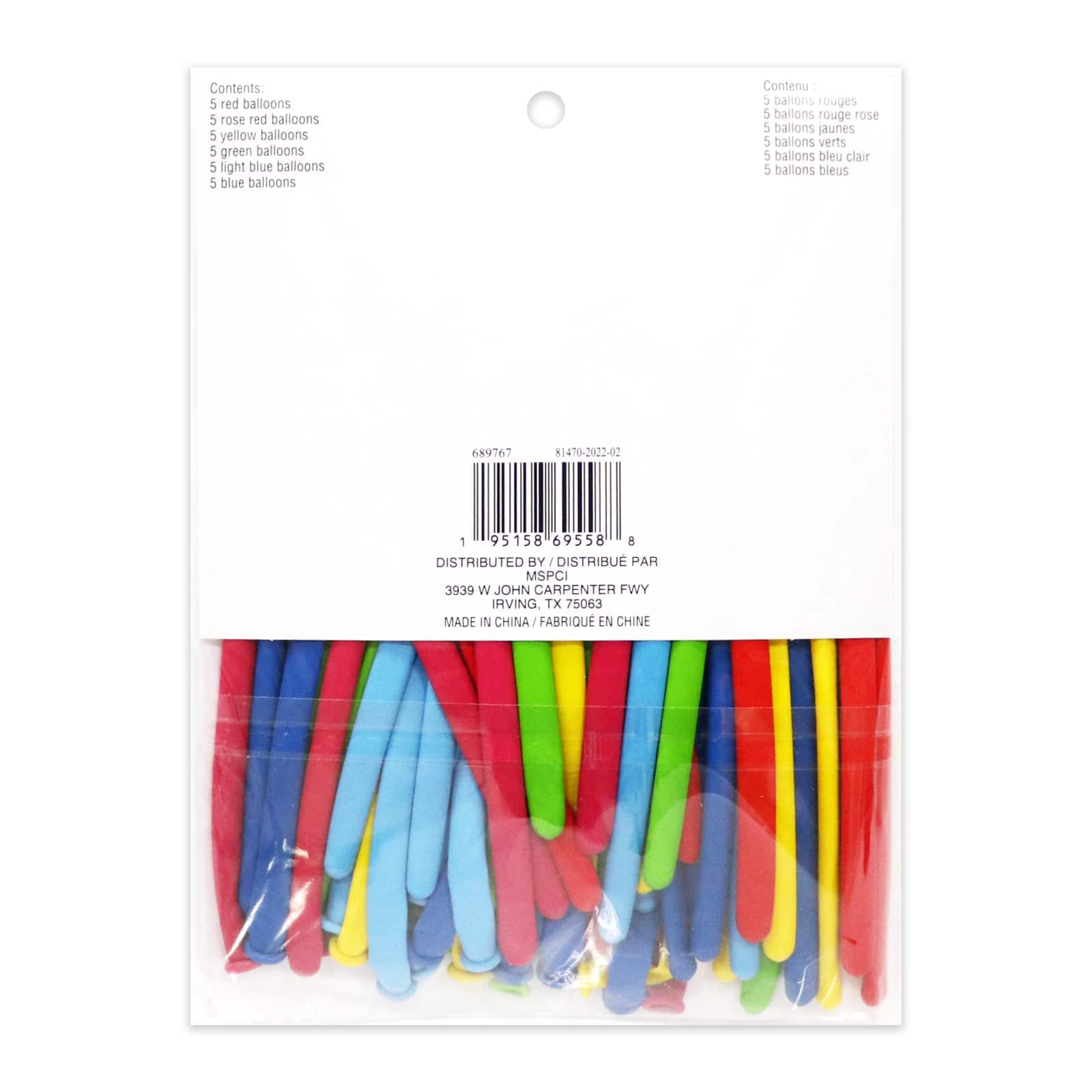 Bright Rainbow Twisted Balloons by Celebrate It™, 30ct.