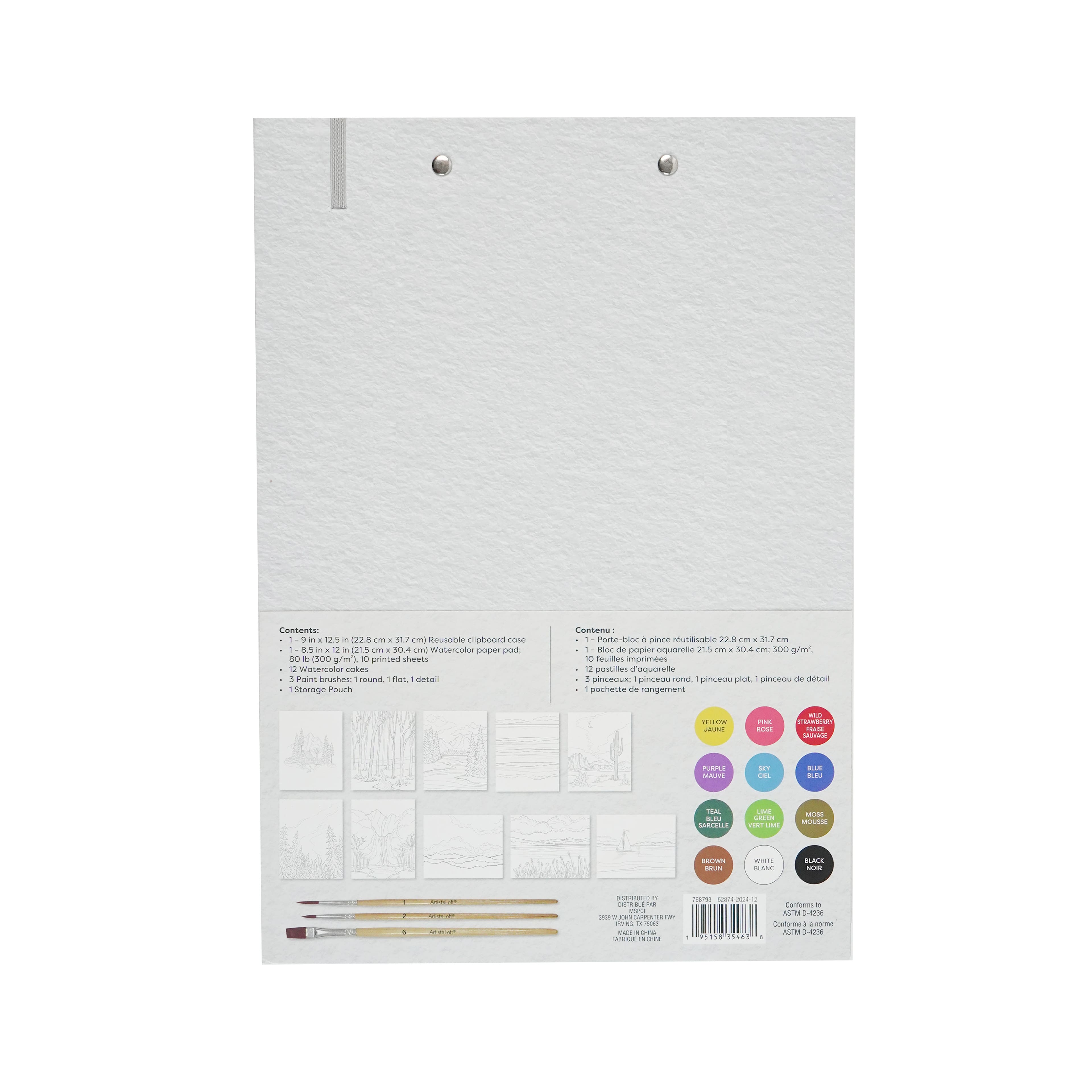 Landscapes Watercolour Painting Book by Artist's Loft®
