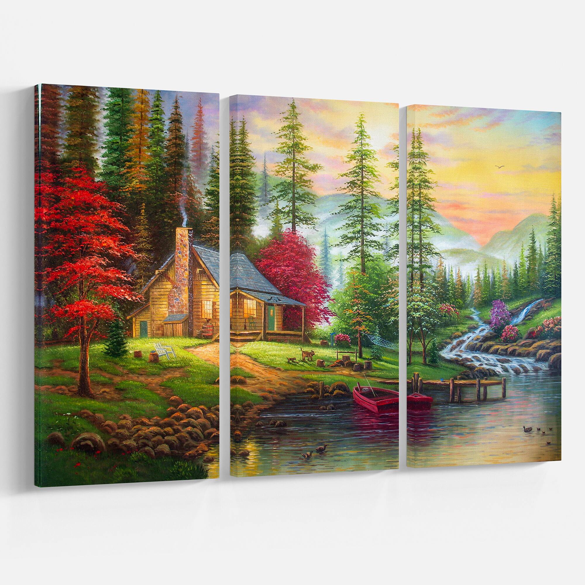 Designart - House in the forest