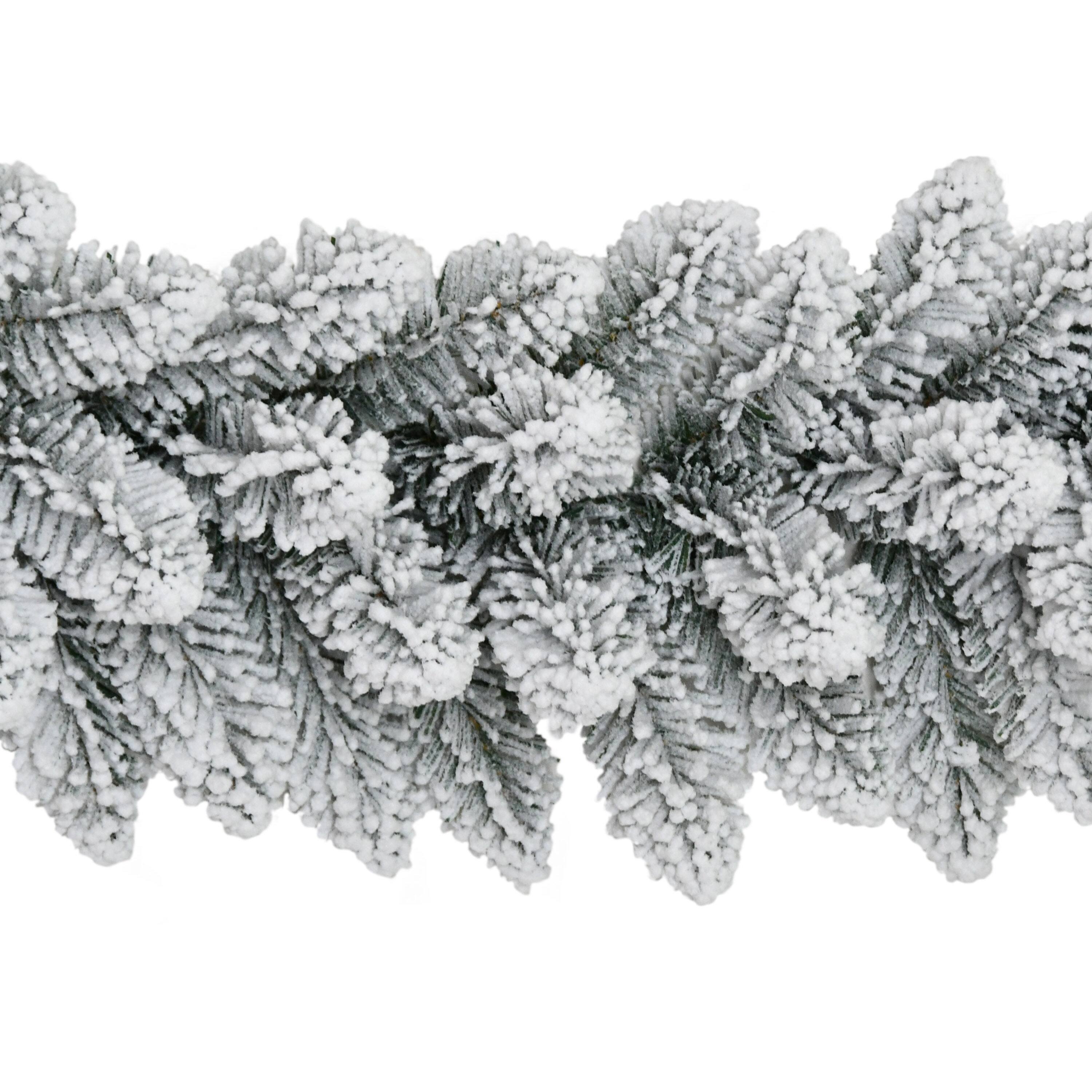 9ft. Flocked Royal Majestic Fir Artificial Garland