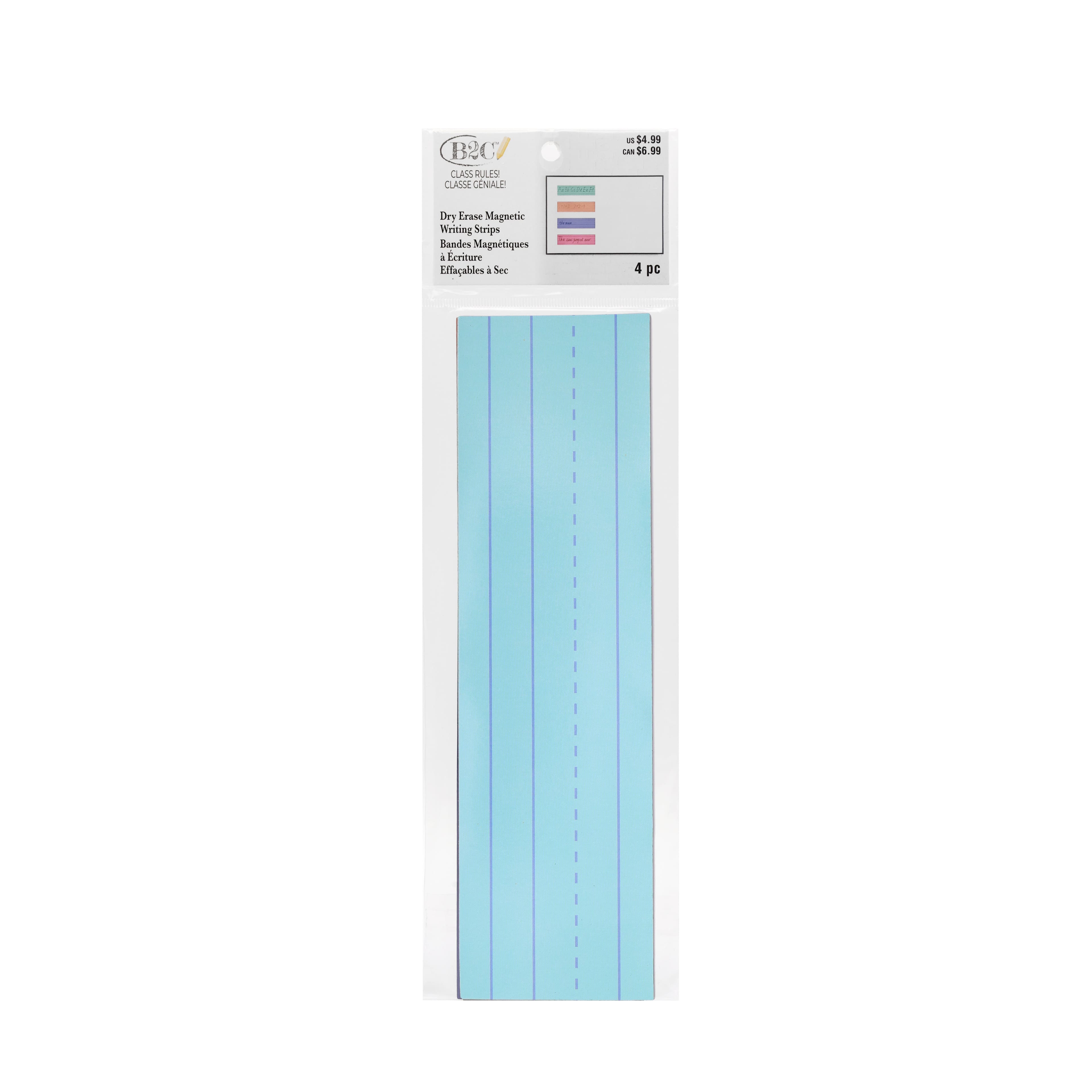 Class Rules! 11" Retro Dry Erase Magnetic Writing Strips by B2C™