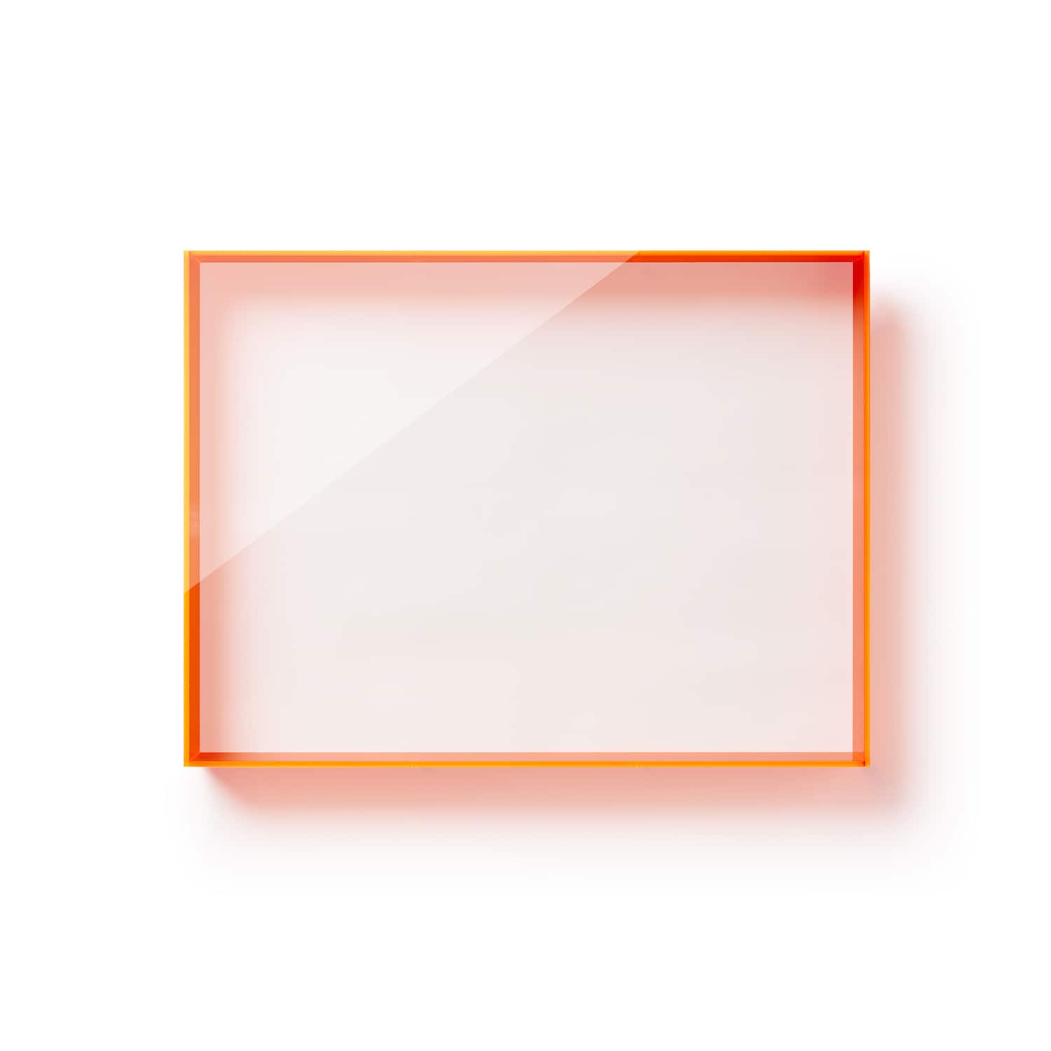 Wexel Art 18" x 24" x 3" UV Grade Acrylic Backless Shadowbox Lid