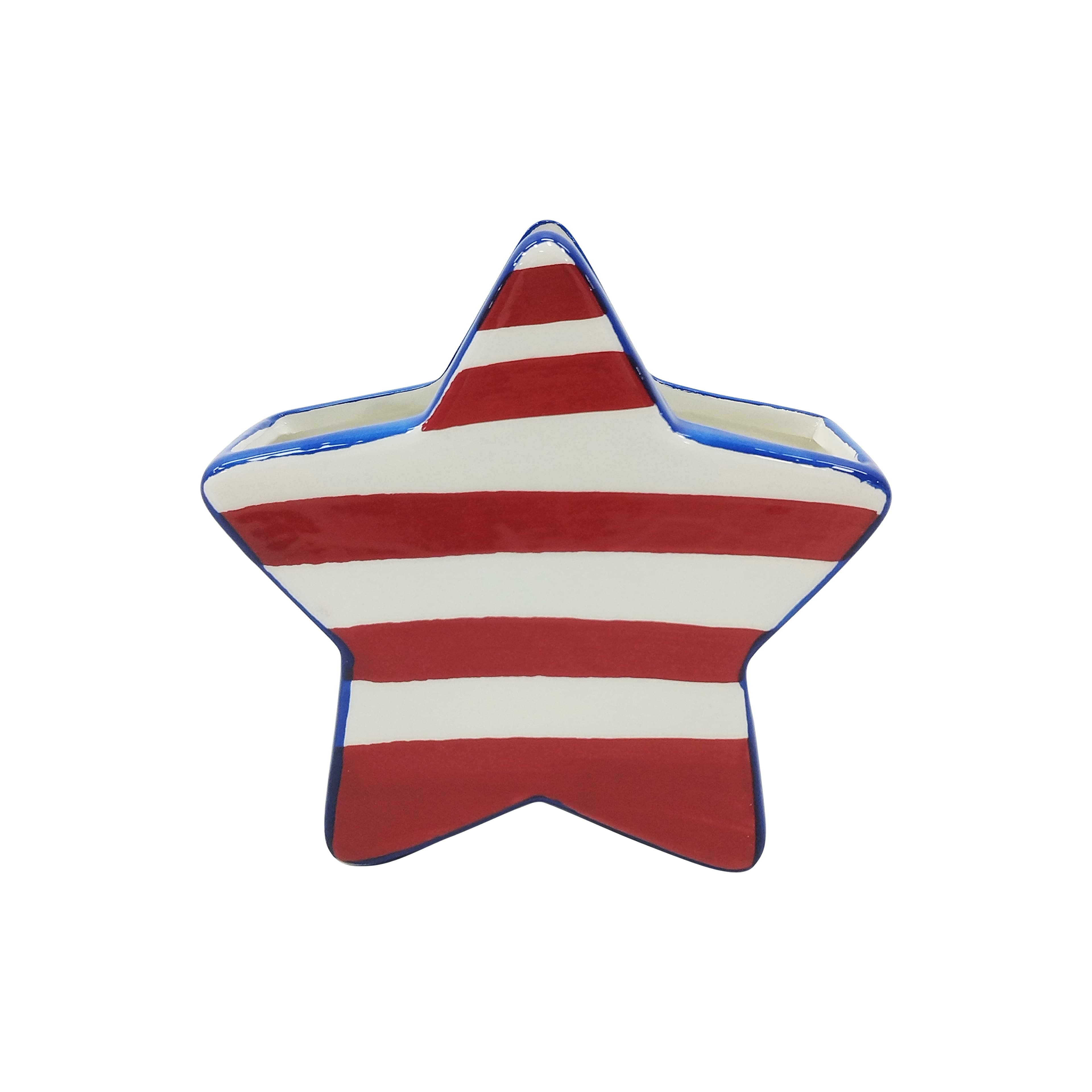 6" Red, White & Blue Star Vase by Celebrate It™