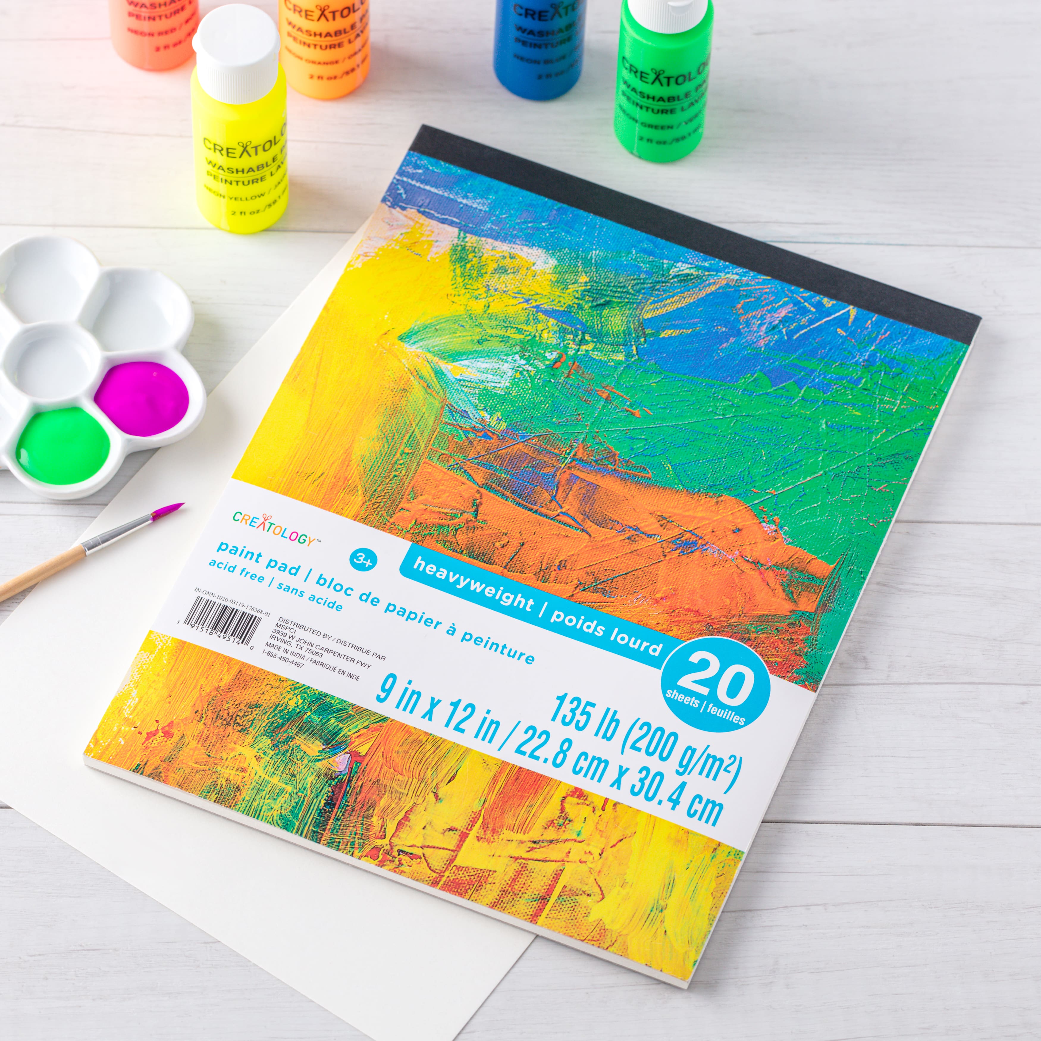10 Pack: Kids Paint Pad by Creatology™, 9" x 12"