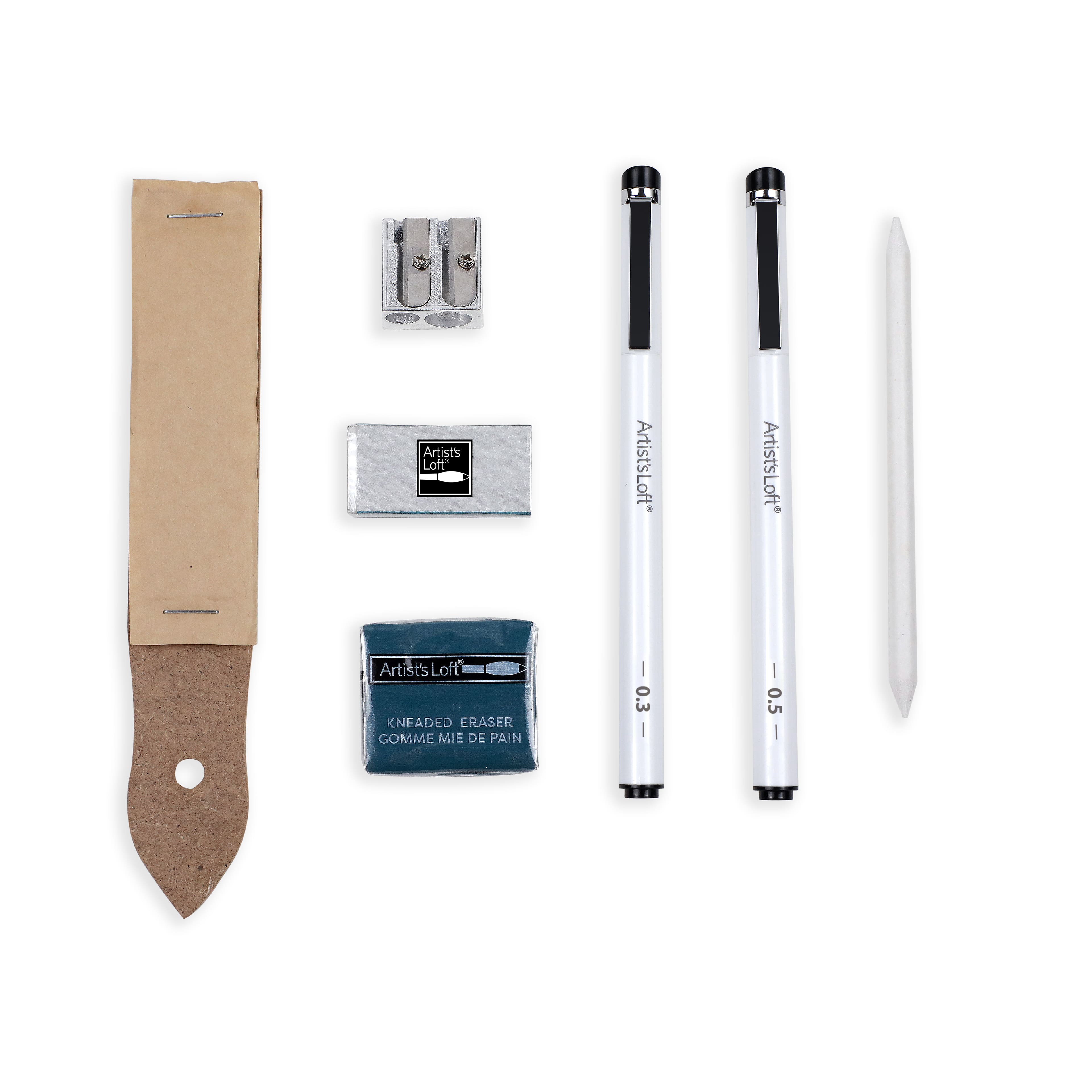 6 Pack: Everyday Drawing Set with Case by Artist's Loft™