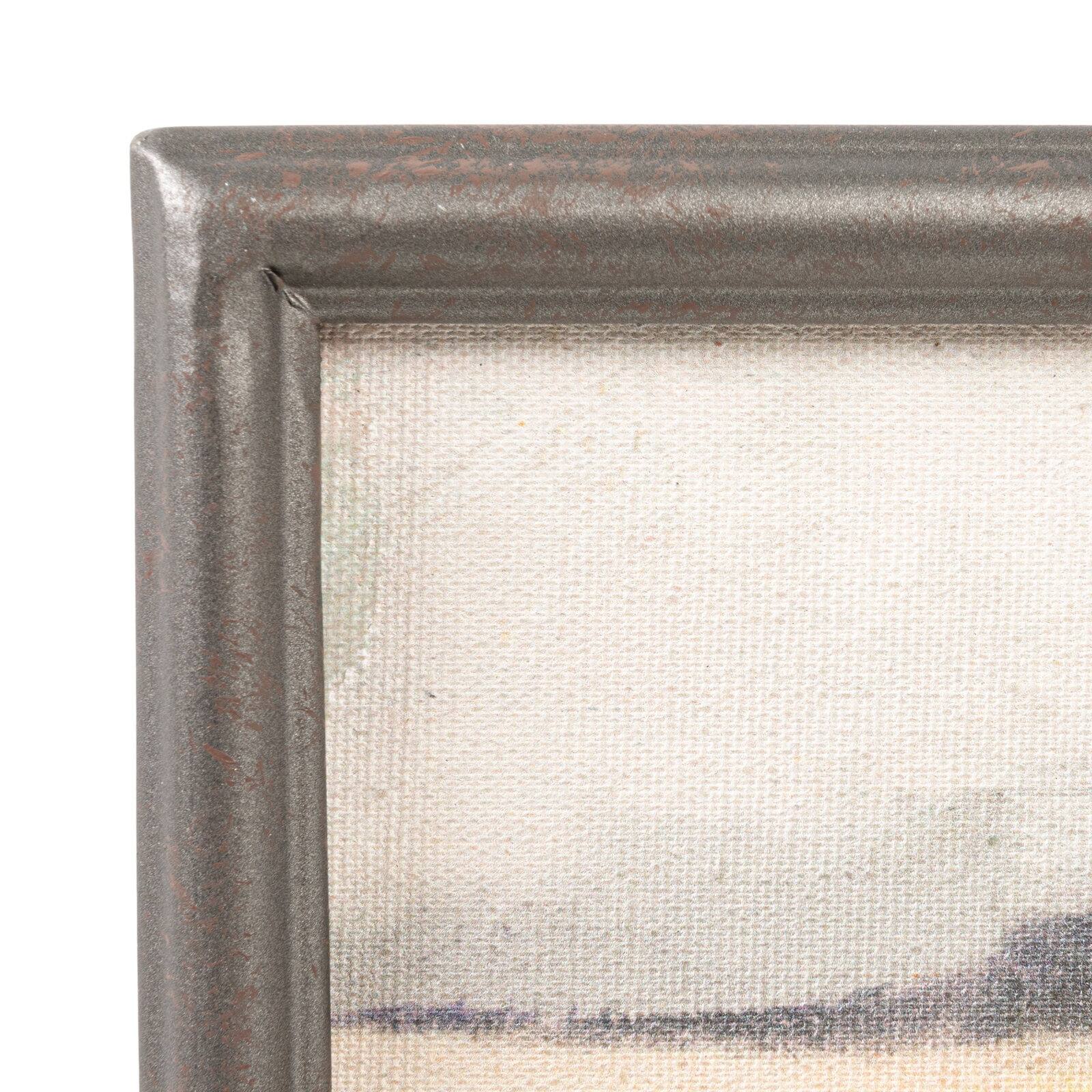 Hello Honey® Modern Metal Framed Landscape Wall Art With Hanging Bracket