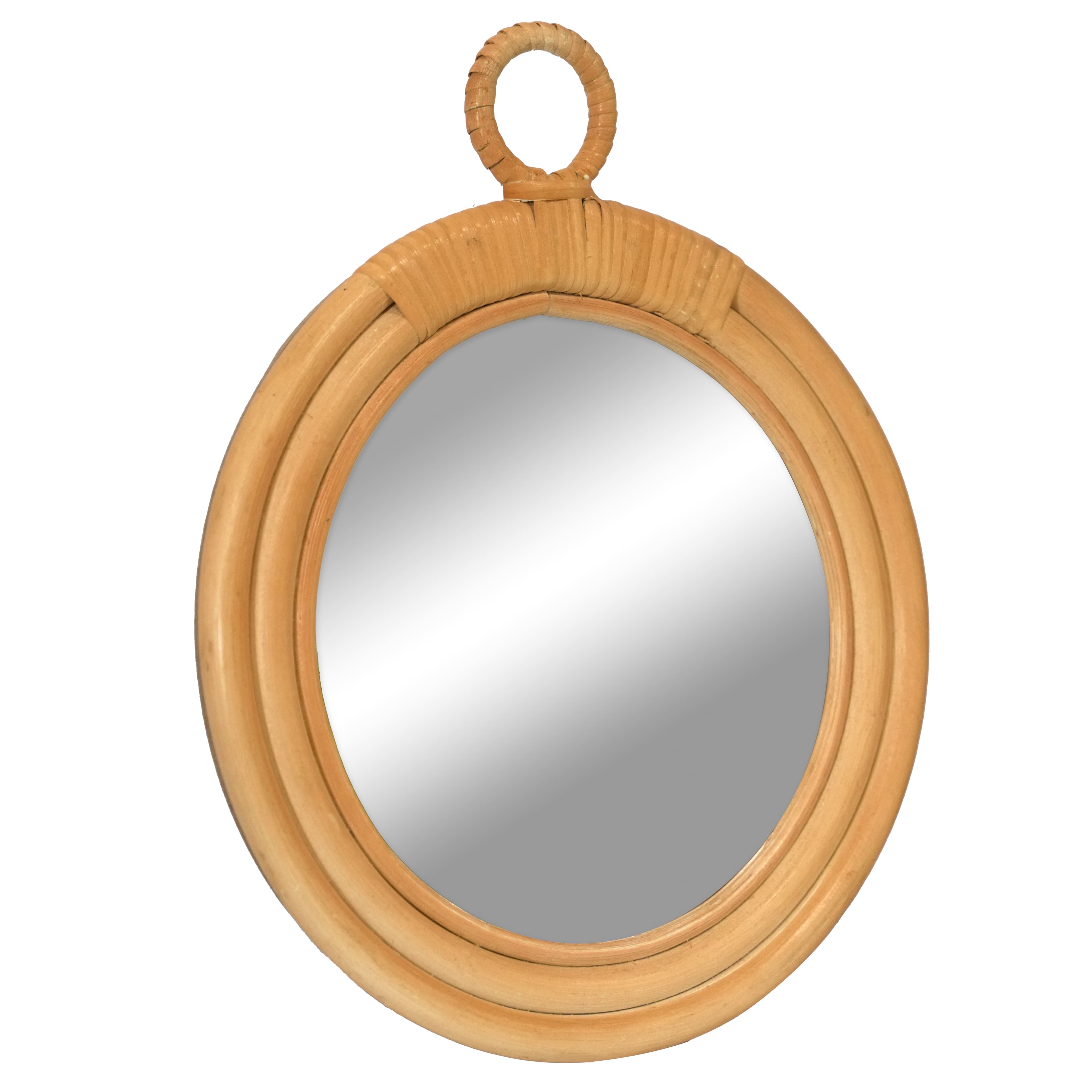 10" Rattan Framed Wall Mirror by Ashland®