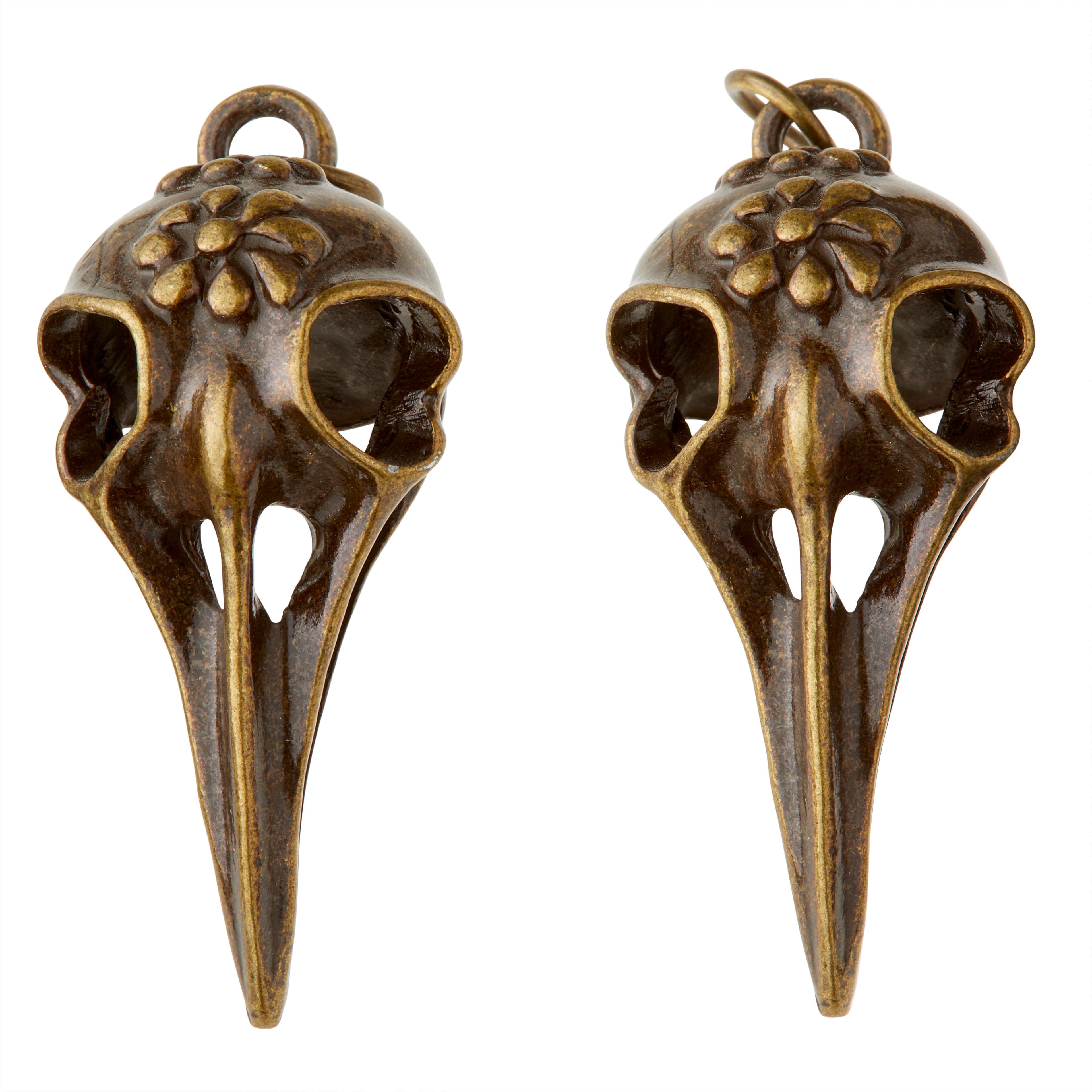 Found Objects™ Bird Skull Charms by Bead Landing™