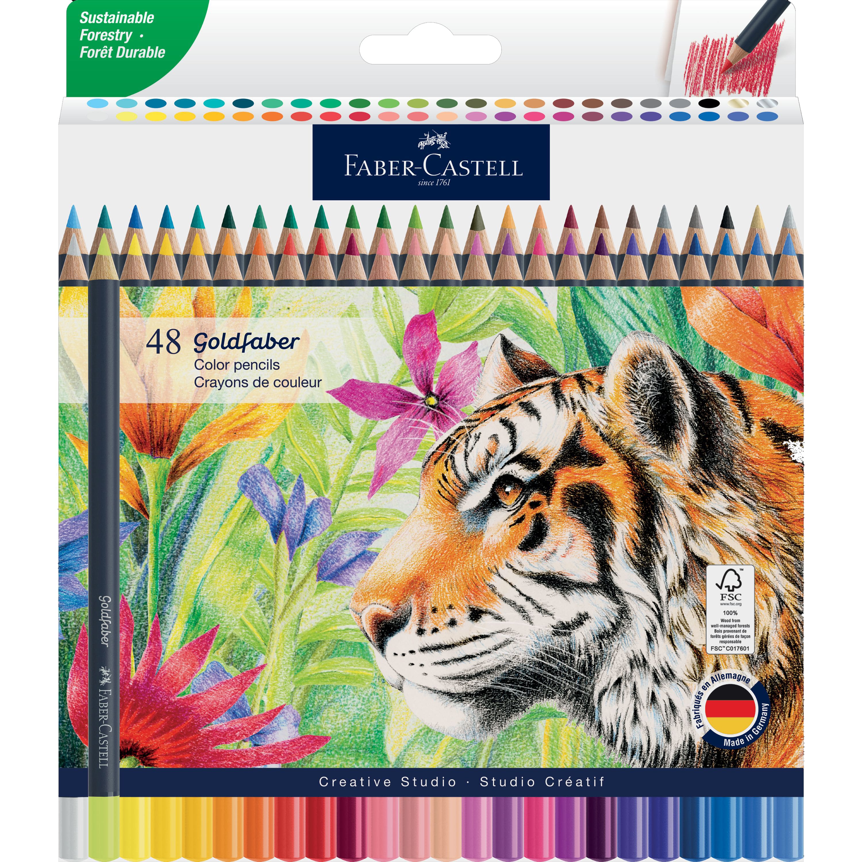 Faber-Castell® Goldfaber 48-Piece Colour Pencils