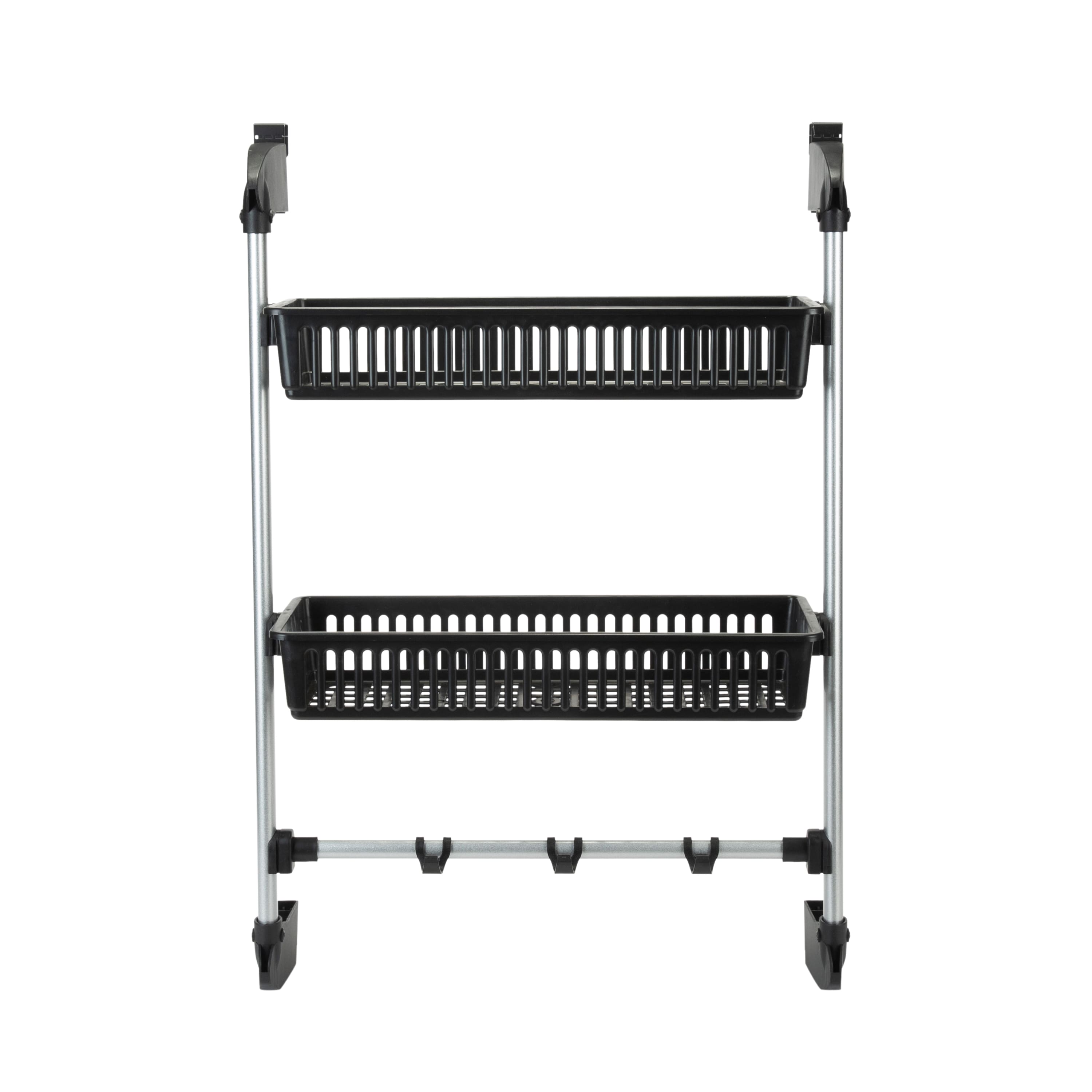 Organize It All 2 Basket Over the Door Storage Hook
