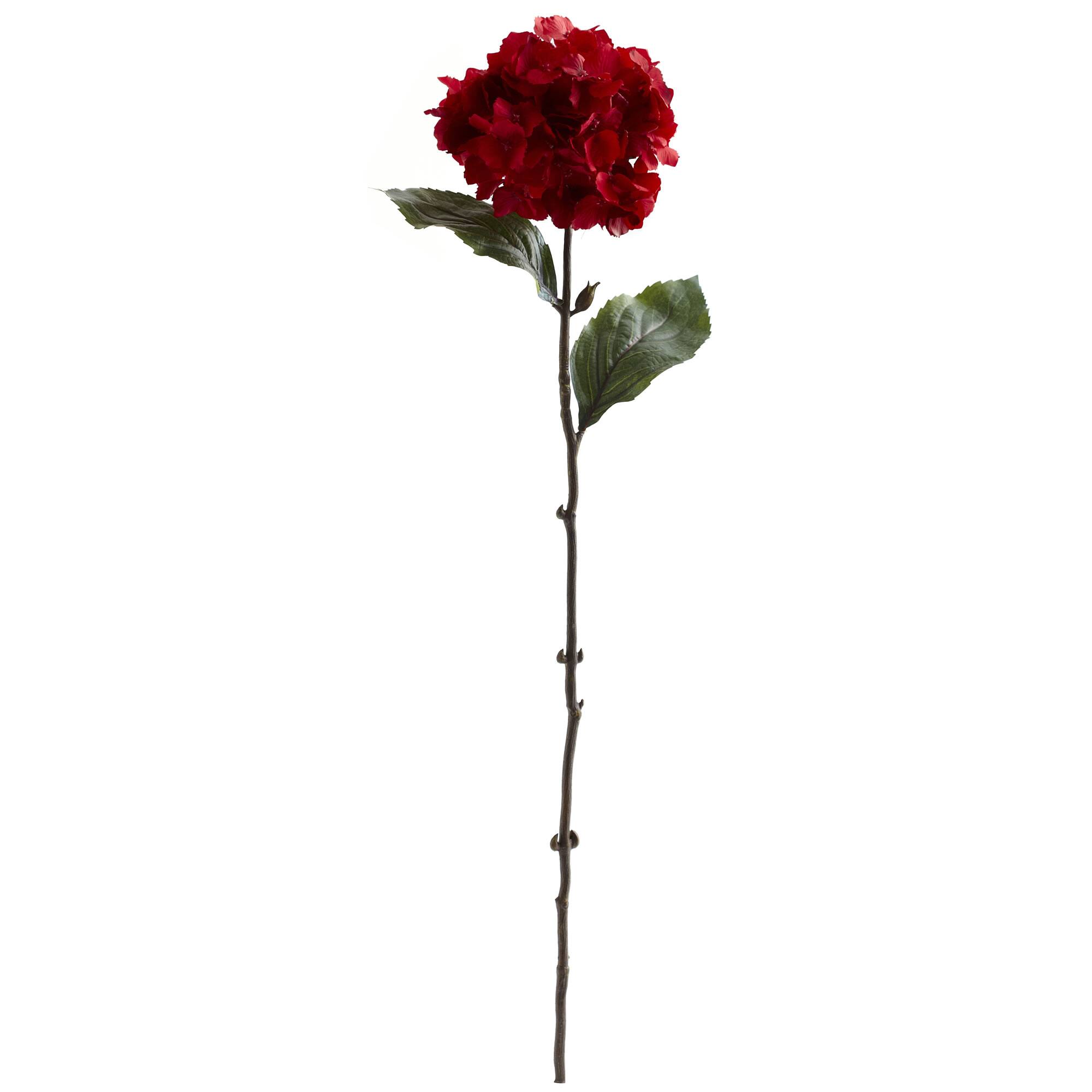 Red Hydrangea Stem, 6ct.