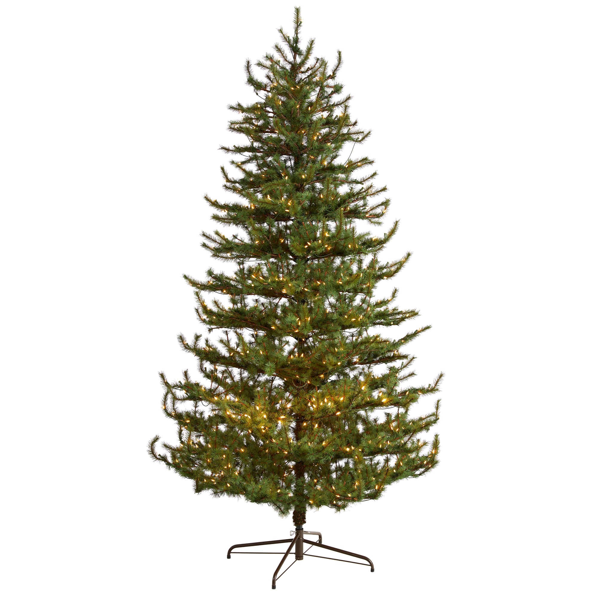 9ft. Pre-Lit Vancouver Mountain Pine Artificial Christmas Tree, Clear Lights