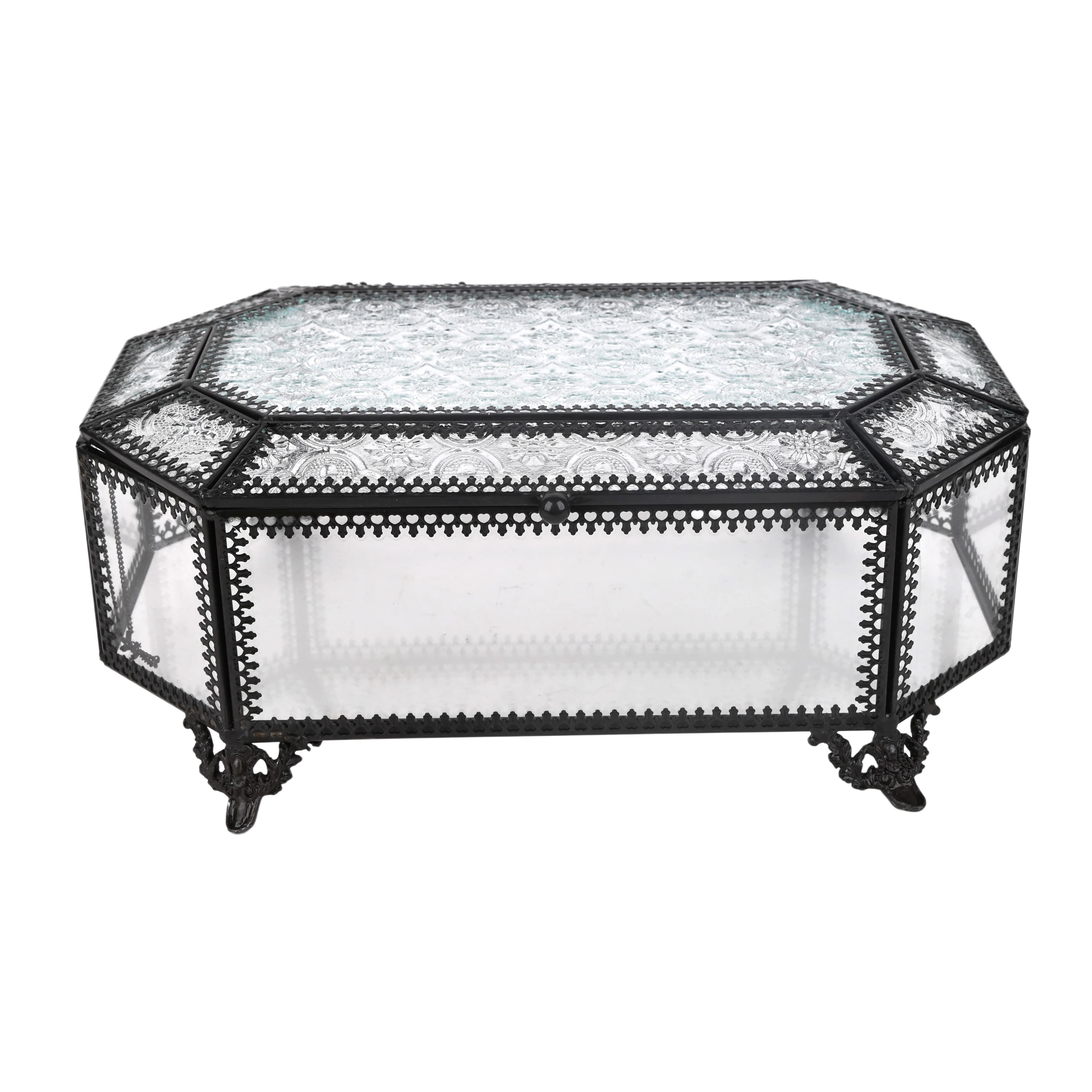 10" Glass Tombstone Terrarium by Ashland®