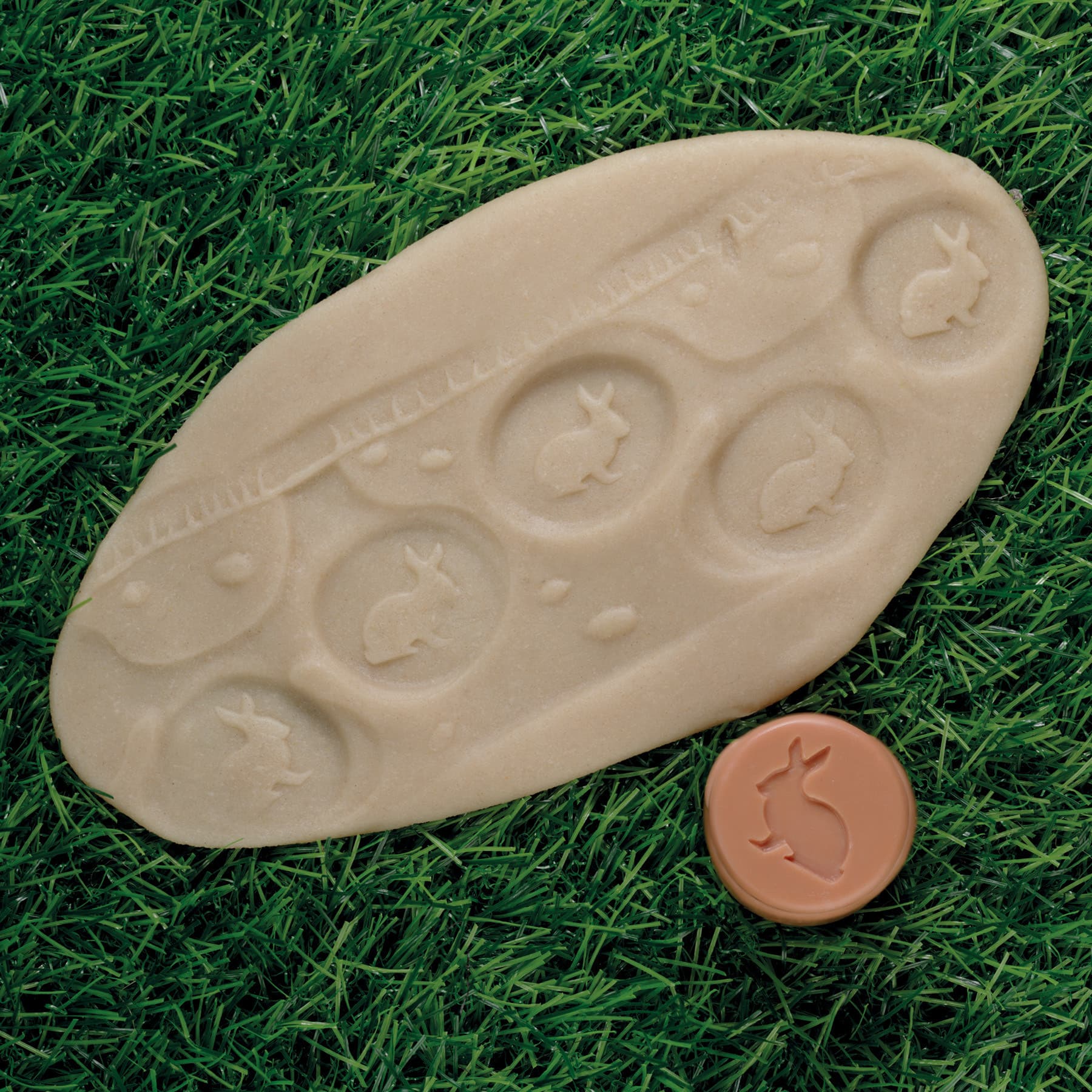 Yellow Door 3" Brown Let's Roll Forest Friends Rollers Set