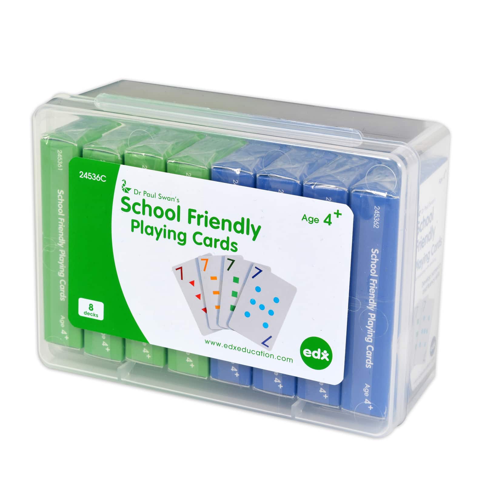 School Friendly Playing Cards