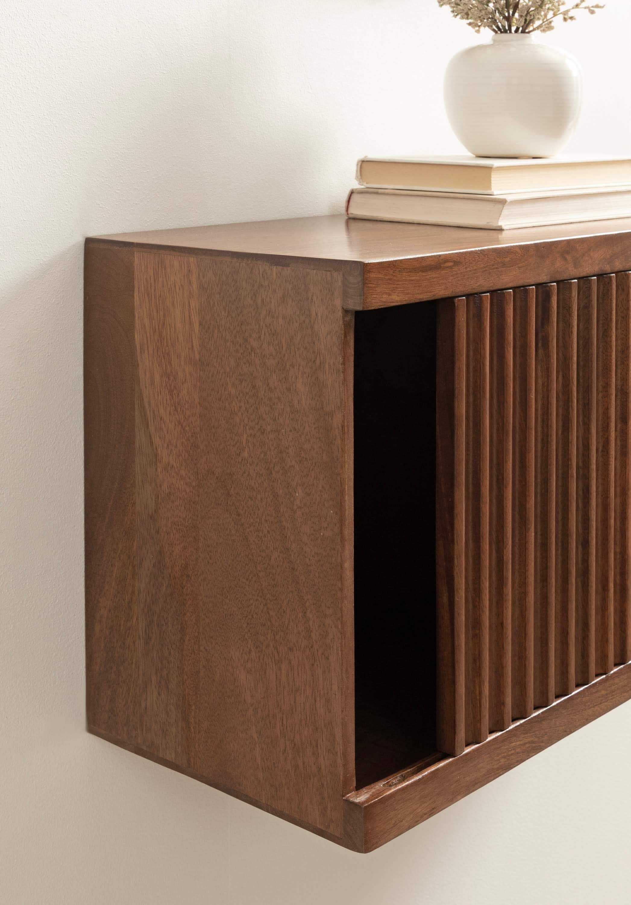 Kate and Laurel Furrow Short Wall Cabinet