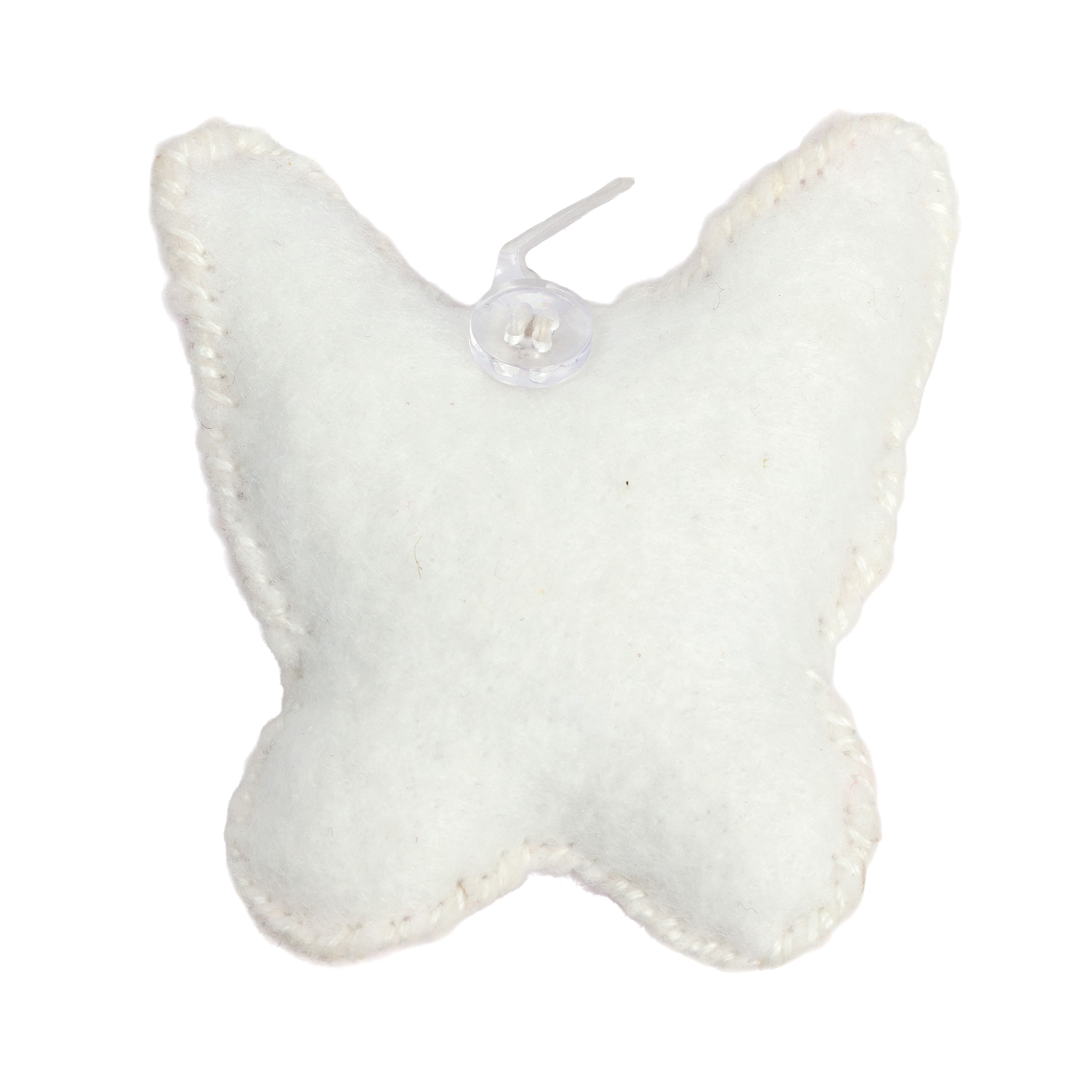 Pink Butterfly Filled Patch Embellishment by Celebrate It™