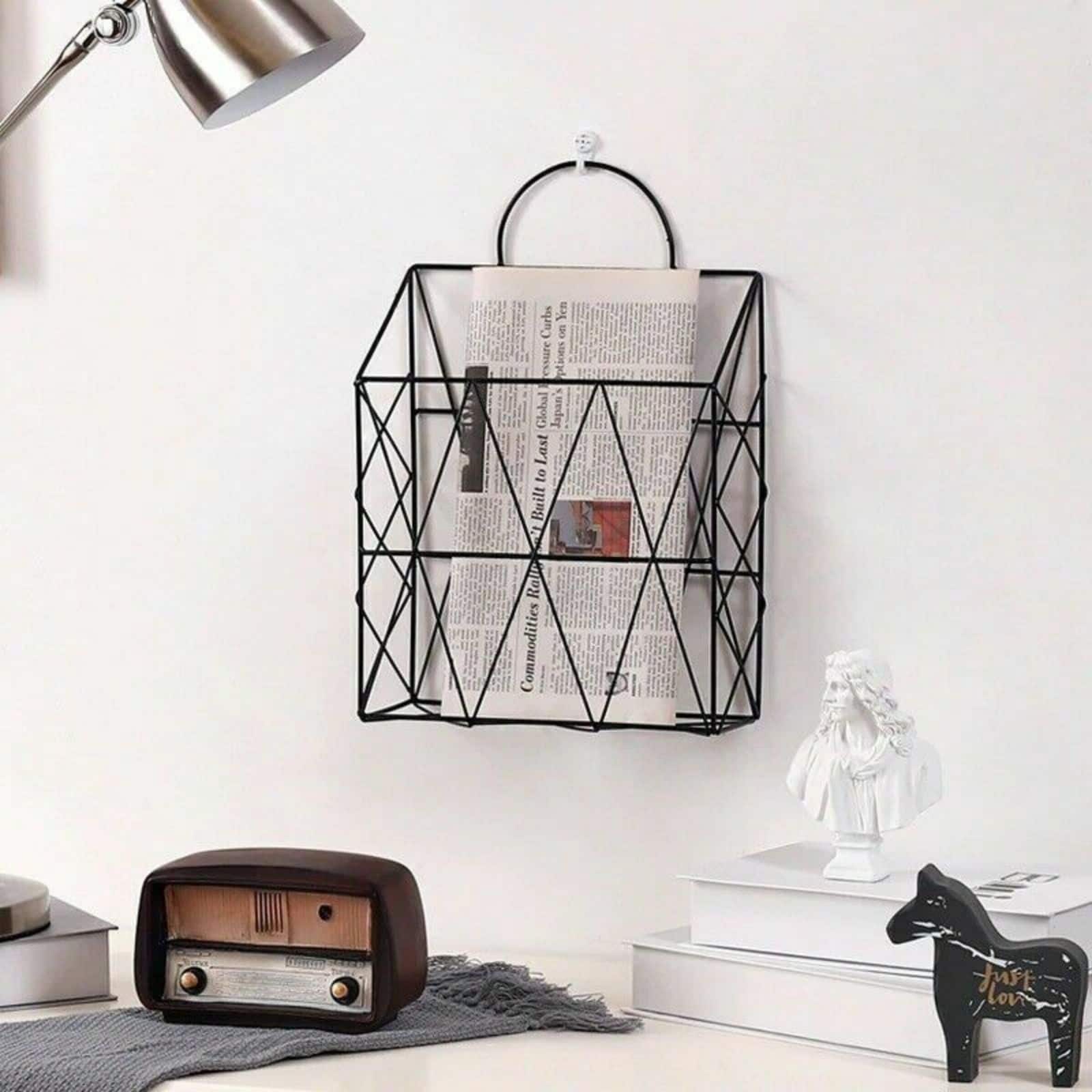 NEX™ Black Metal File Organizer
