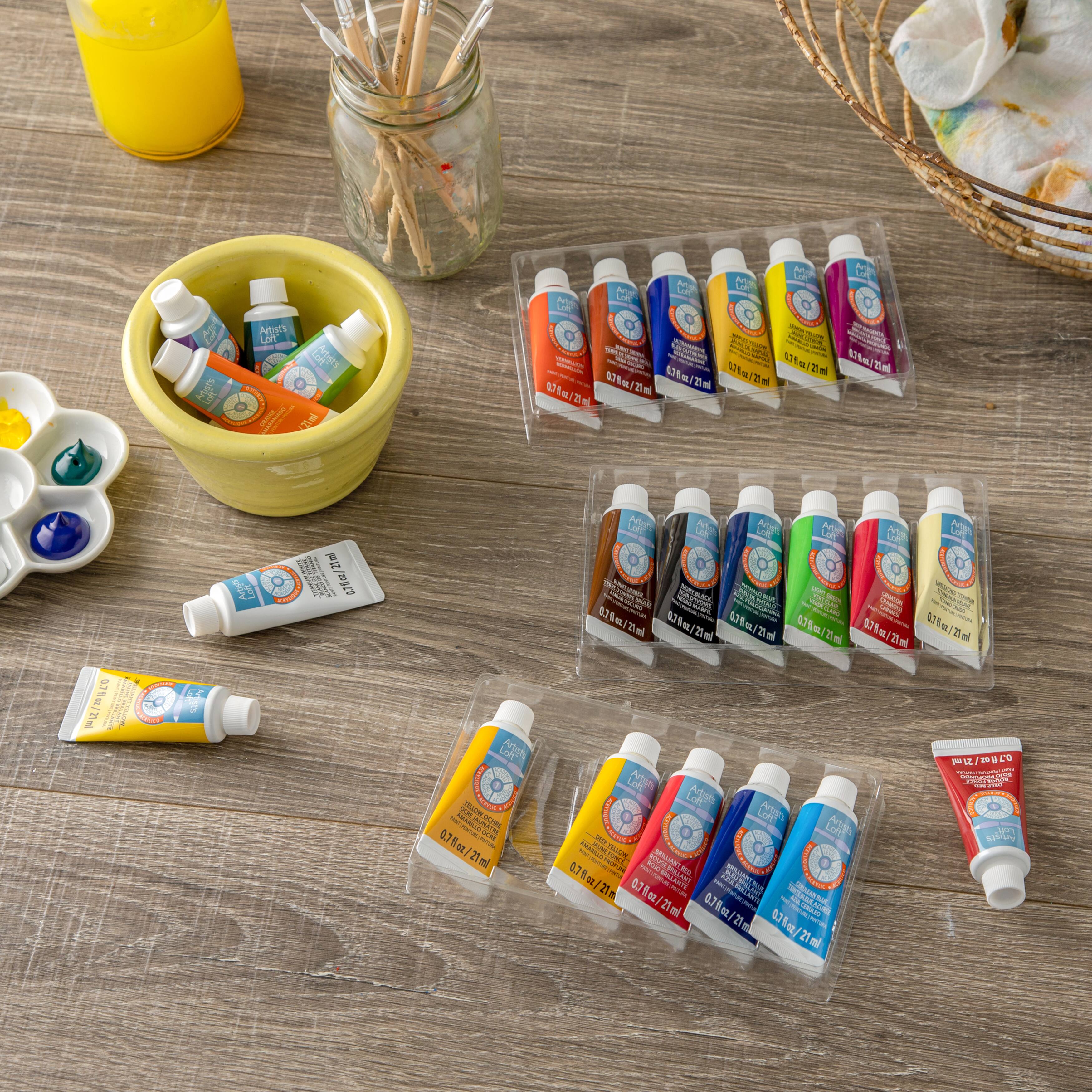 24 Colour Acrylic Paint Set by Artist's Loft™