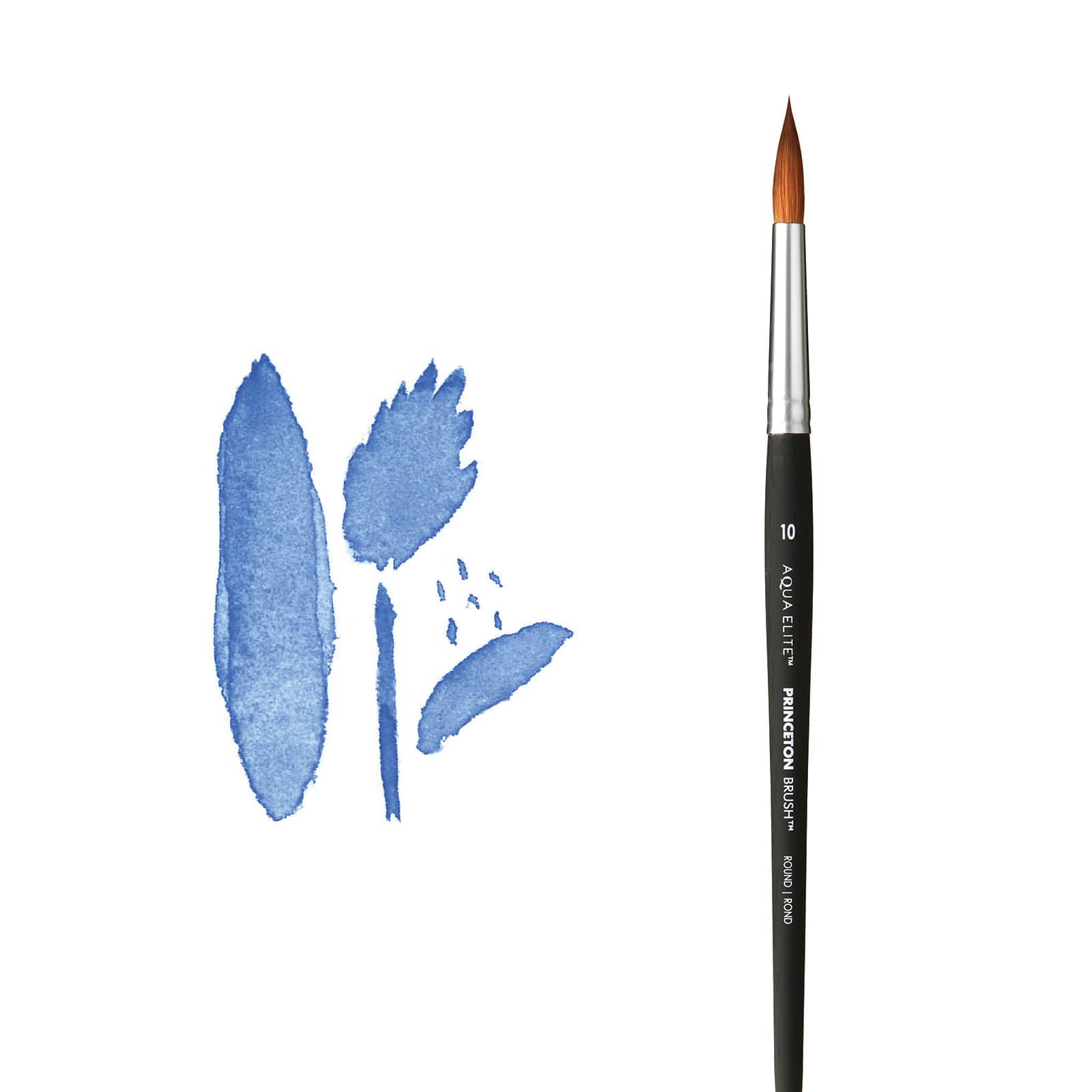12 Pack: Princeton™ Aqua Elite™ Short Handle Round Brush