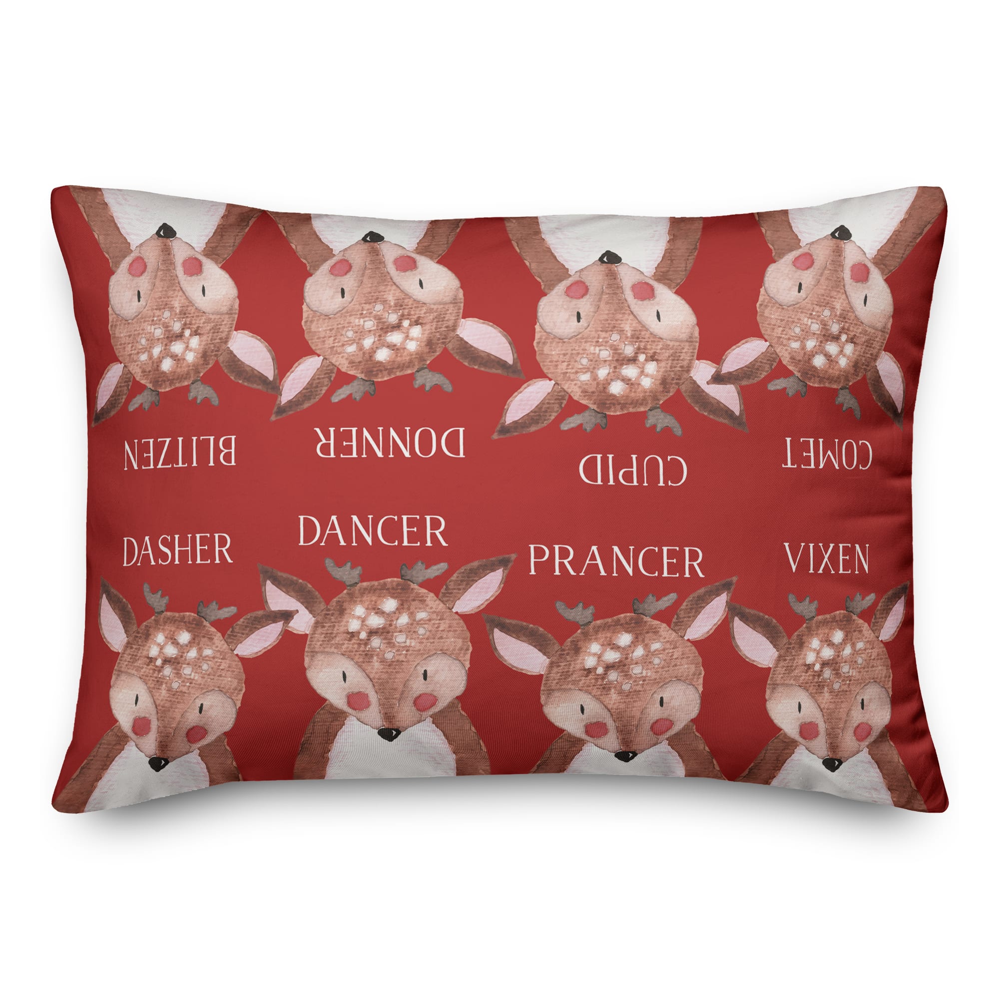 Reindeer Pals Indoor/Outdoor Pillow