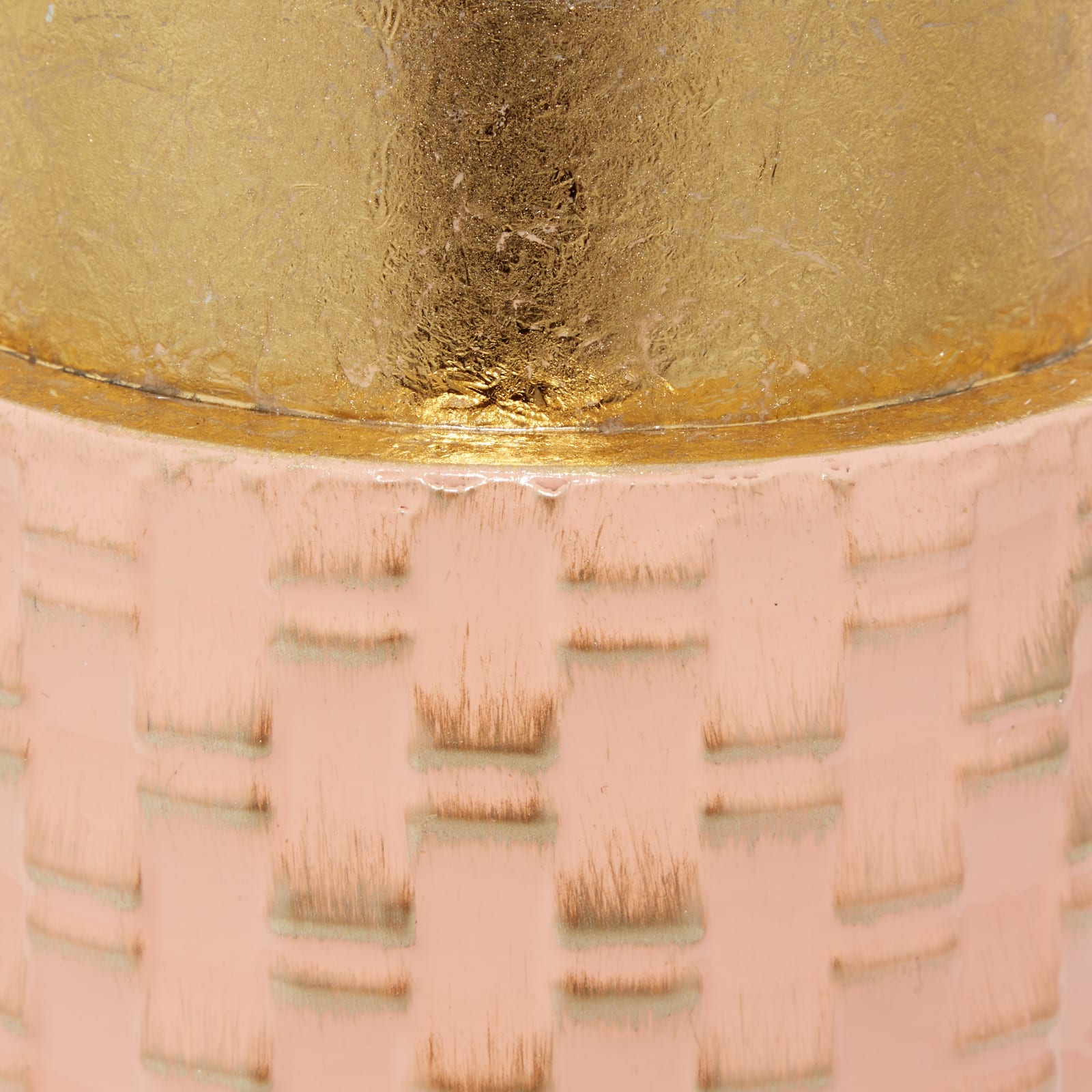 Set of 2 Bronze Metal Contemporary Vase, 18", 15"