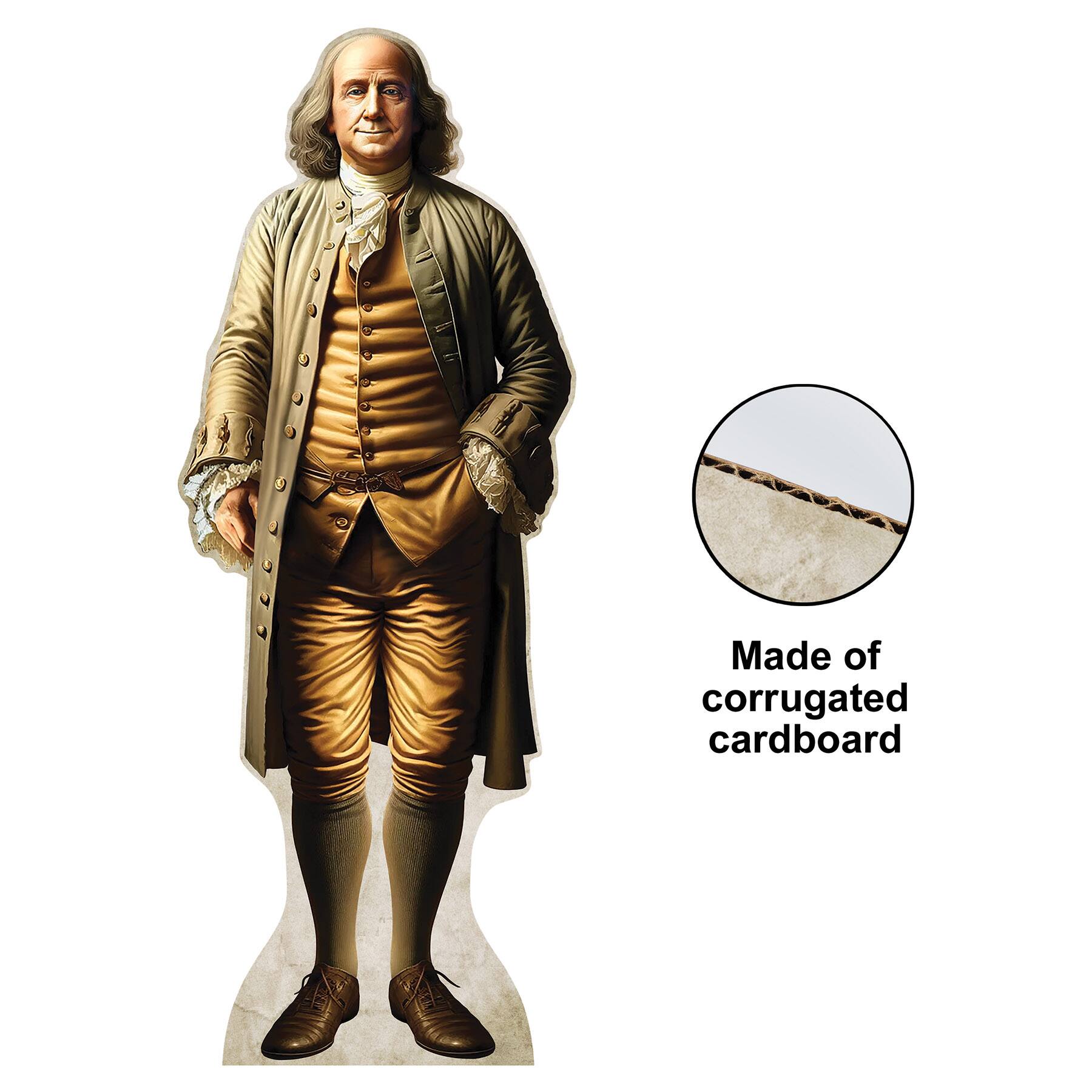 Beistle 6ft. Ben Franklin Stand Up
