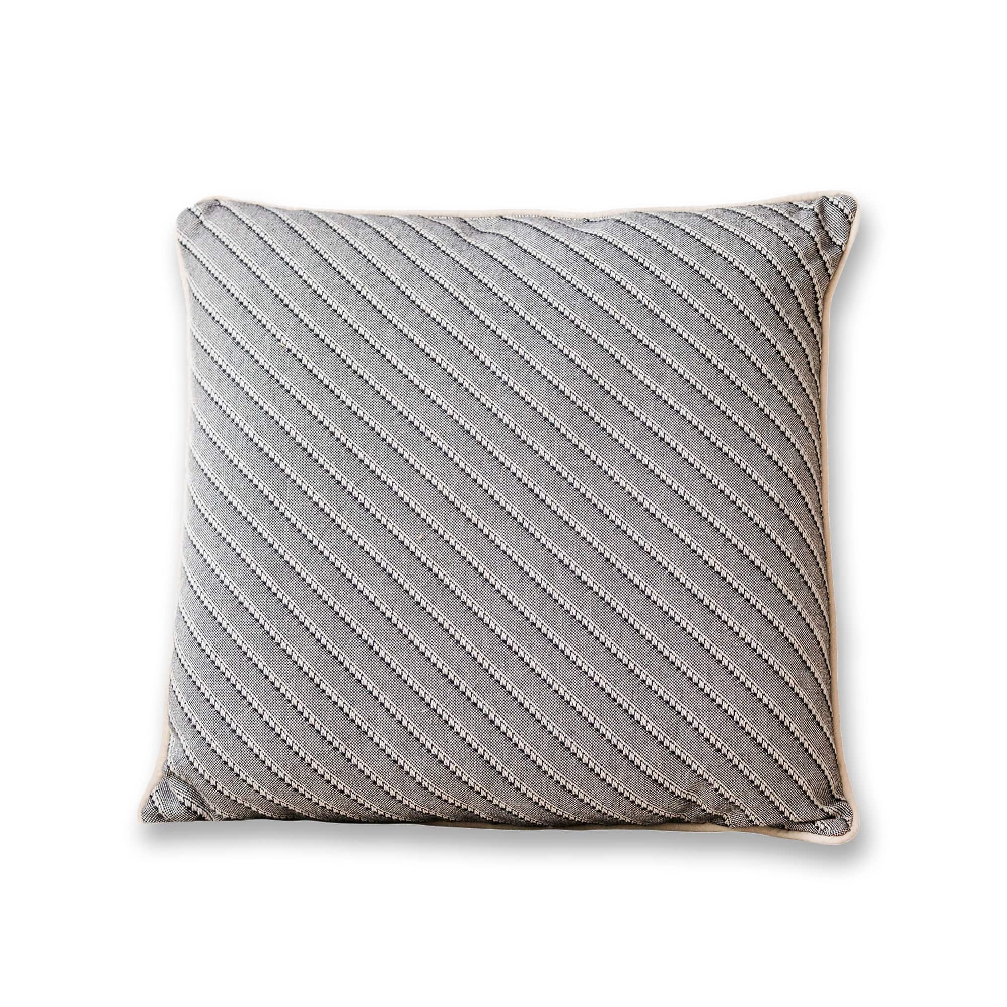21" x 21" Decorative Woven Cotton Pillow