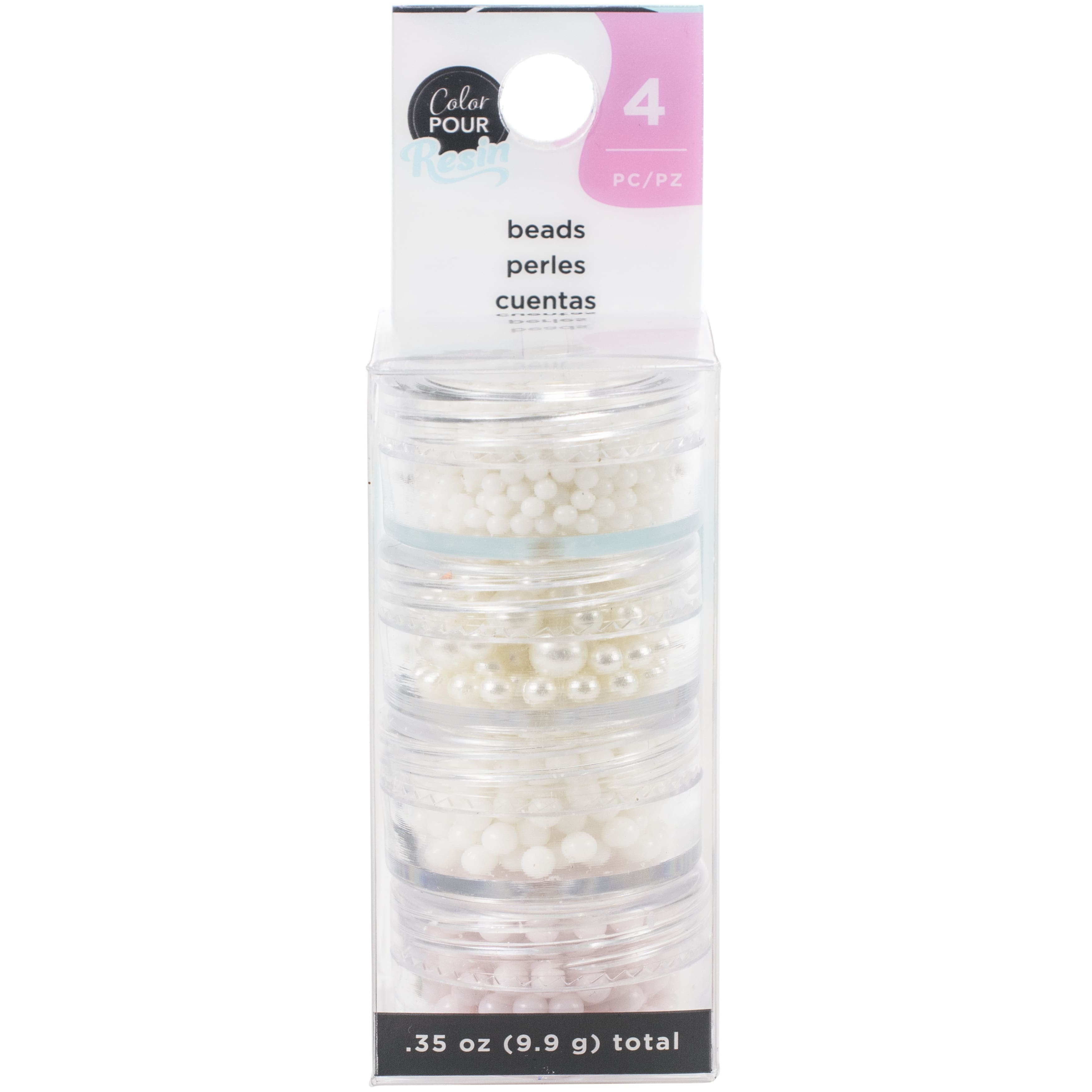 Color Pour Resin Colorful Beads Mix-Ins, 4ct.