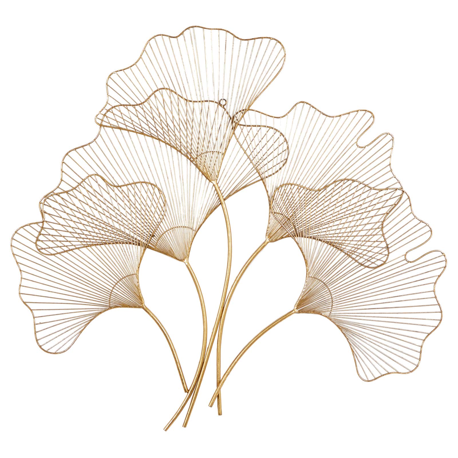 CosmoLiving by Cosmopolitan Gold Iron Glam Wall Décor