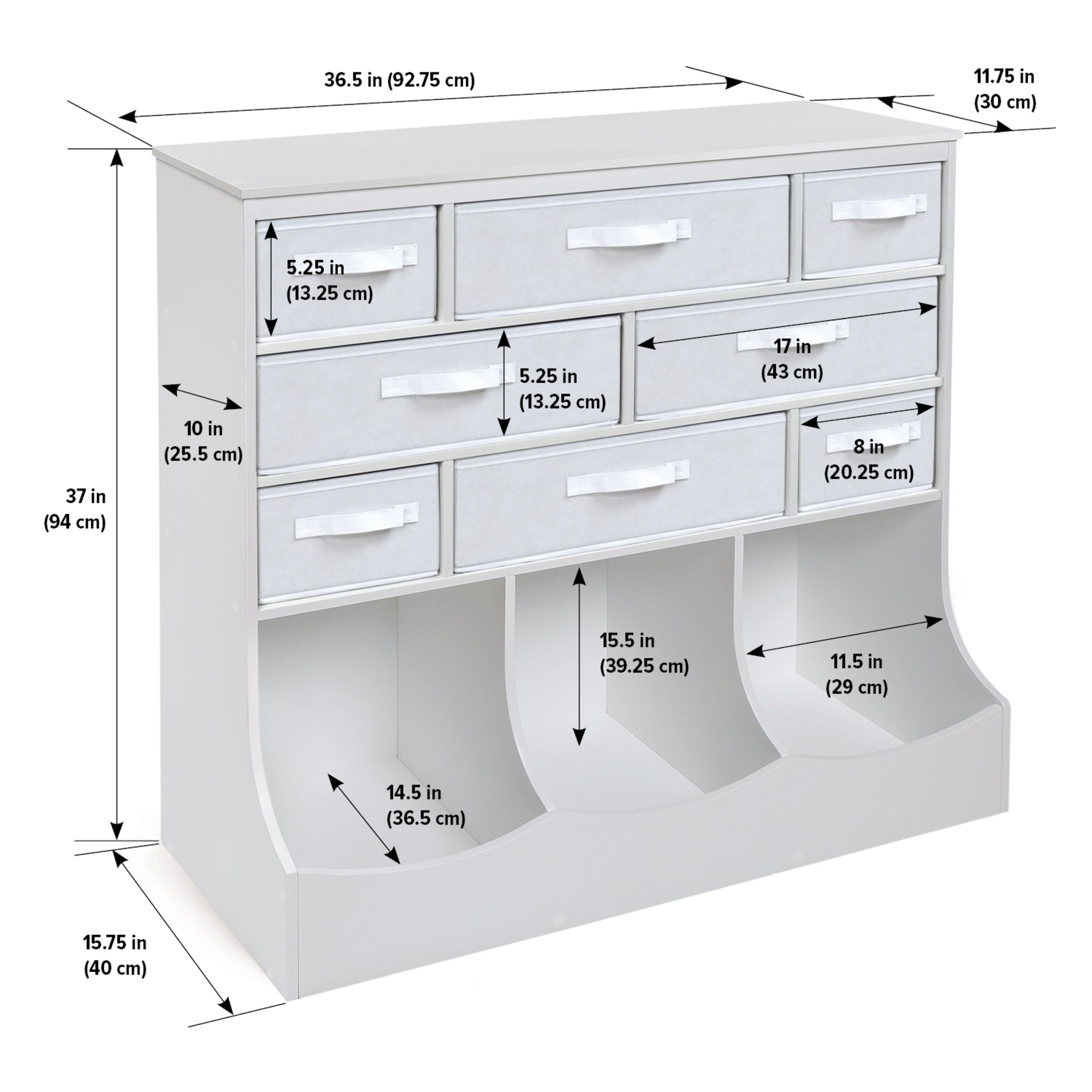 Badger Basket White Baskets & Bins Storage Station