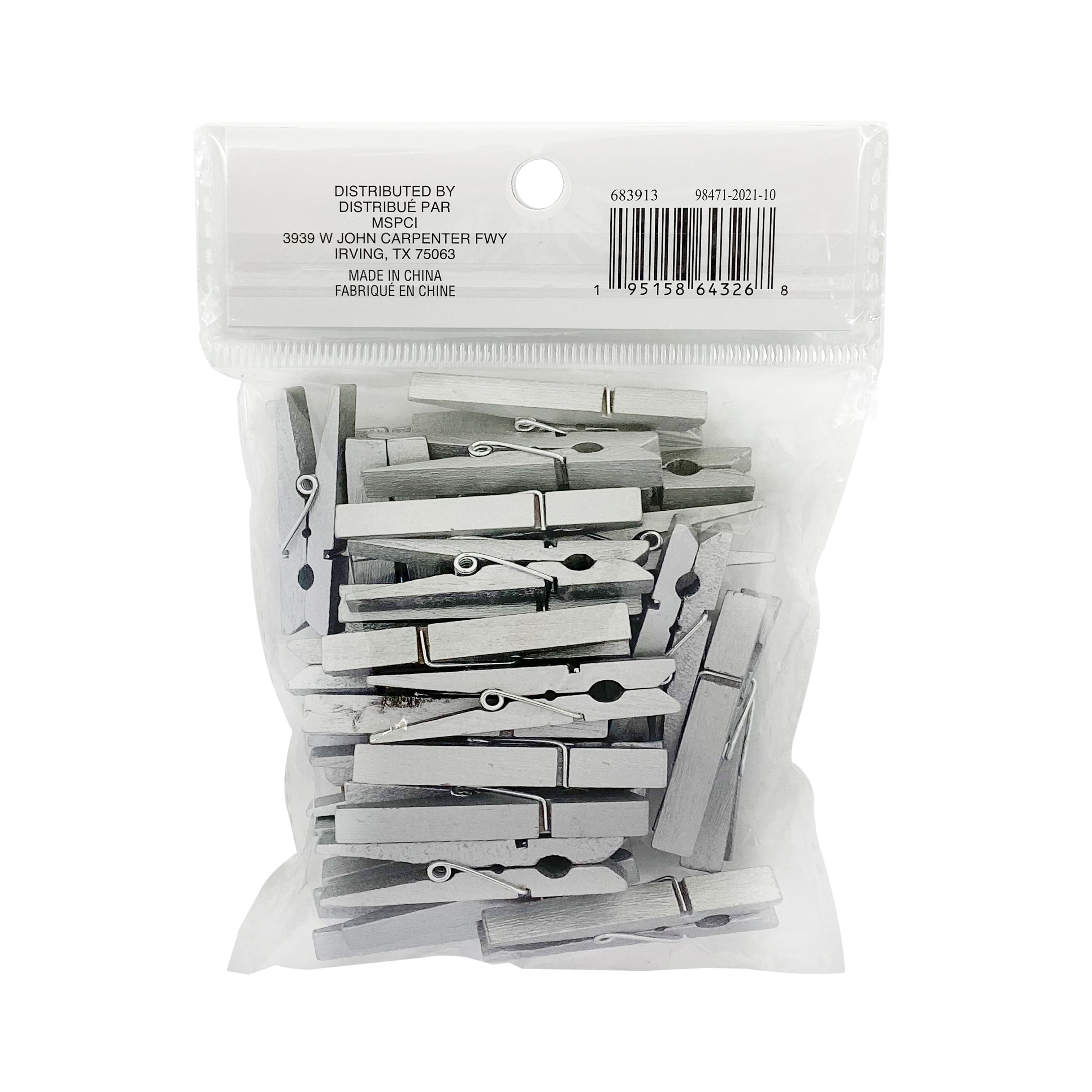 Medium Silver Clothespins by Recollections™