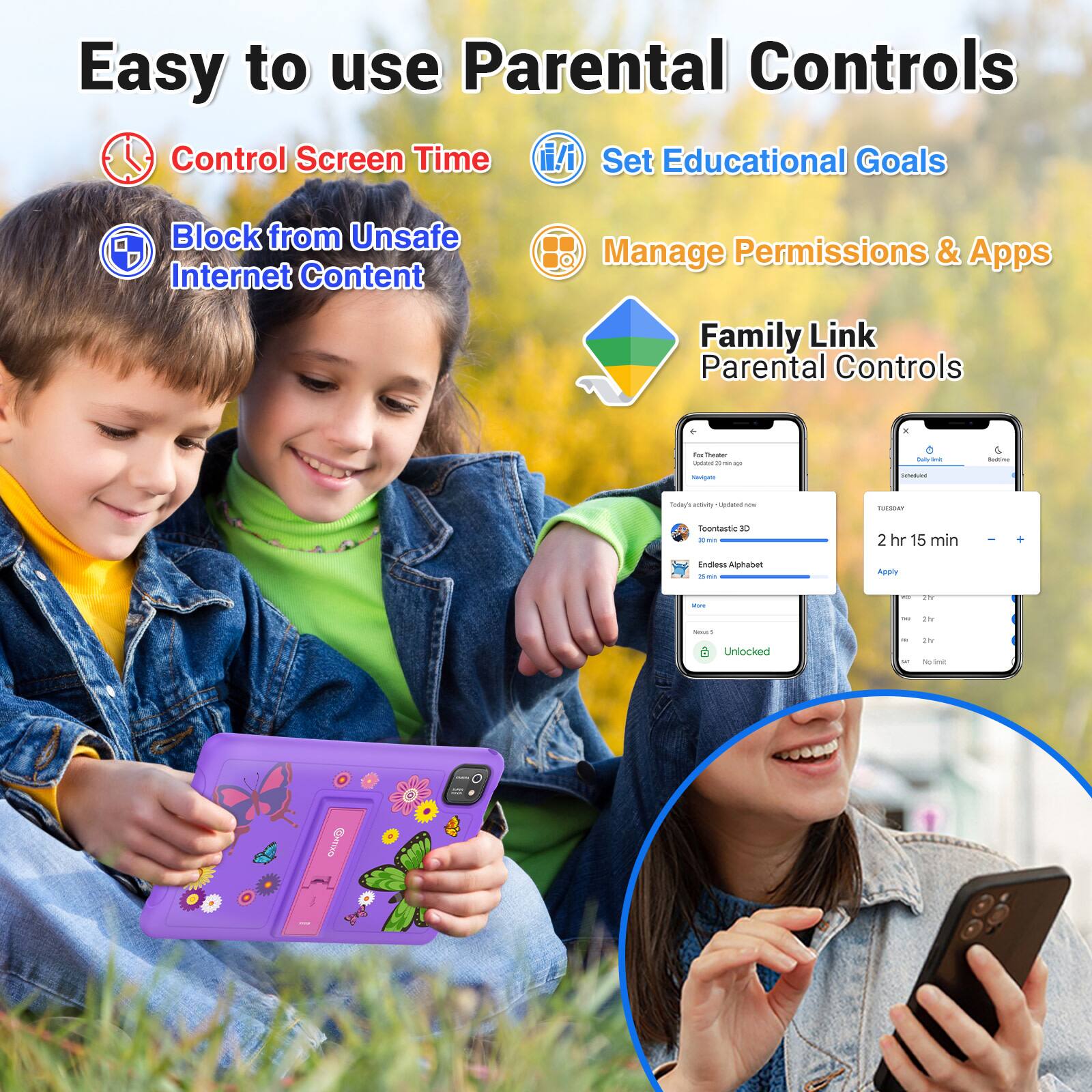 Contixo K103A Kids HD Tablet