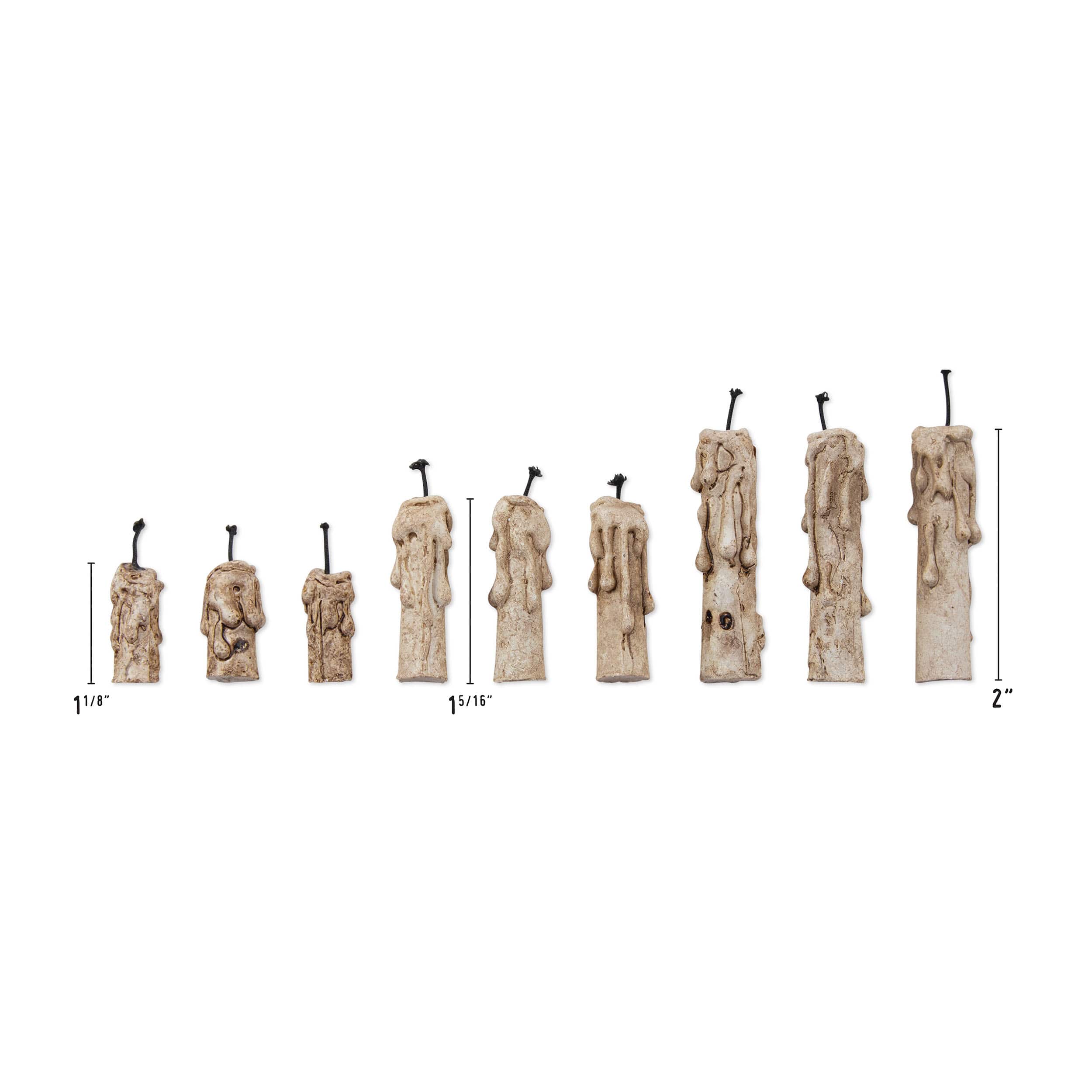 Tim Holtz® Idea-Ology Halloween Drippy Candle Embellishments, 9ct.