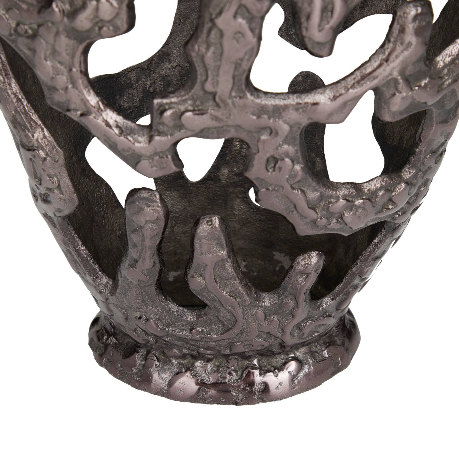 20" Contemporary Aluminum Vase