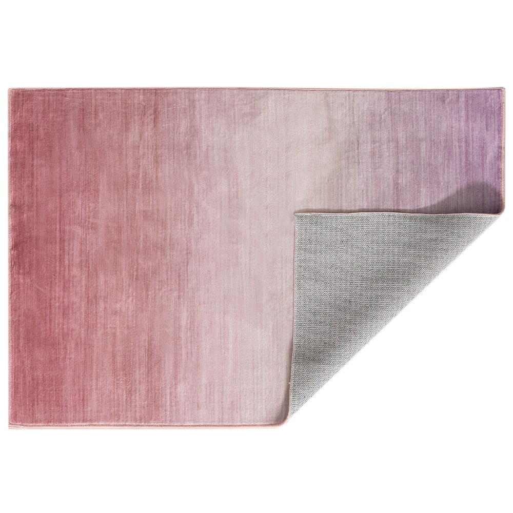 Gradient Pink Washable Rug by Ashland®